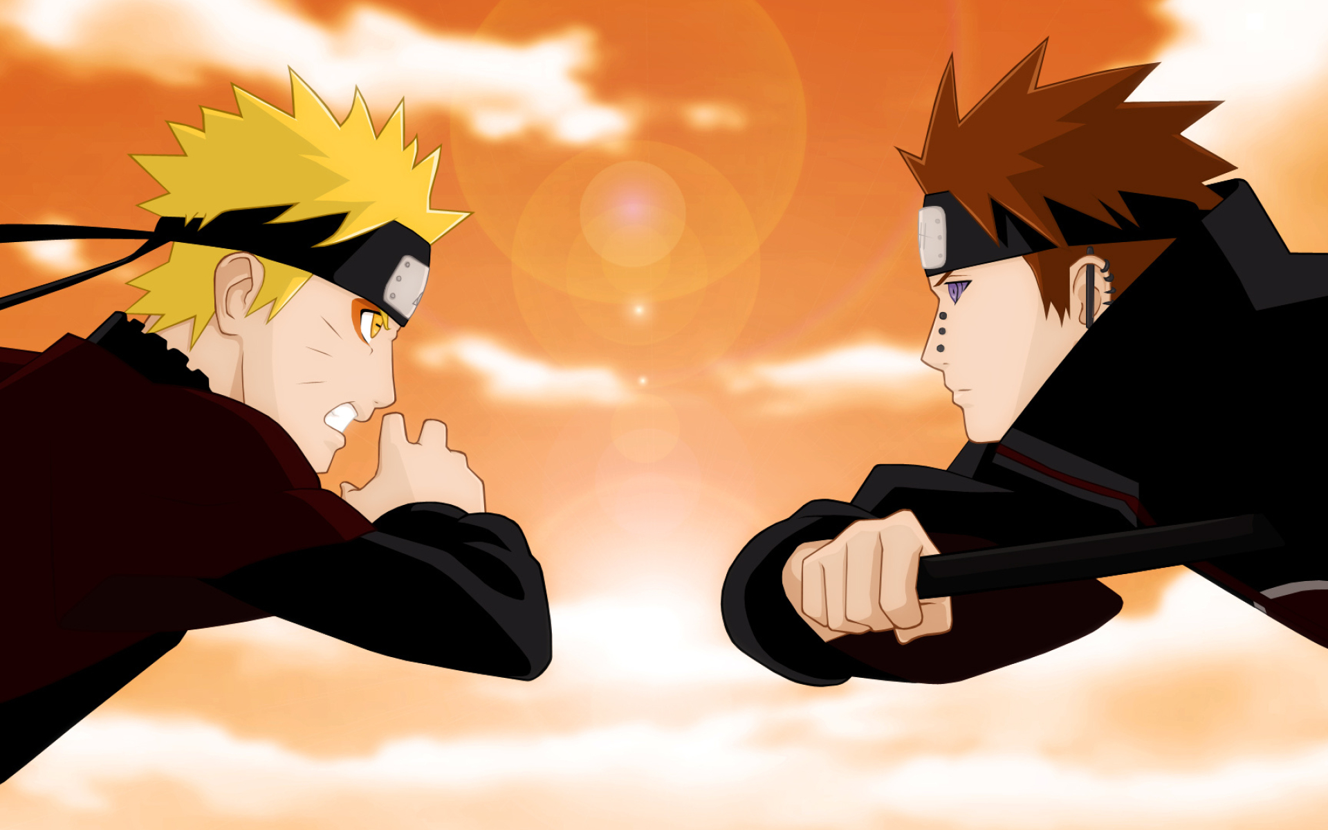 Sage Mode Naruto, Deva Path Pain, Naruto Shippuden, HD Desktop wallpaper