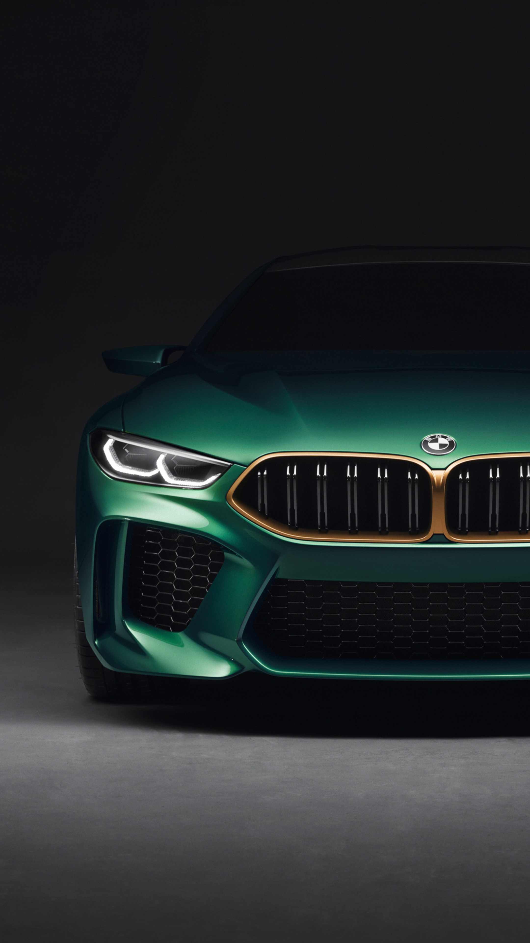 BMW M8, 4K, Front View, Auto, Precision, 2160x3840 4K Phone