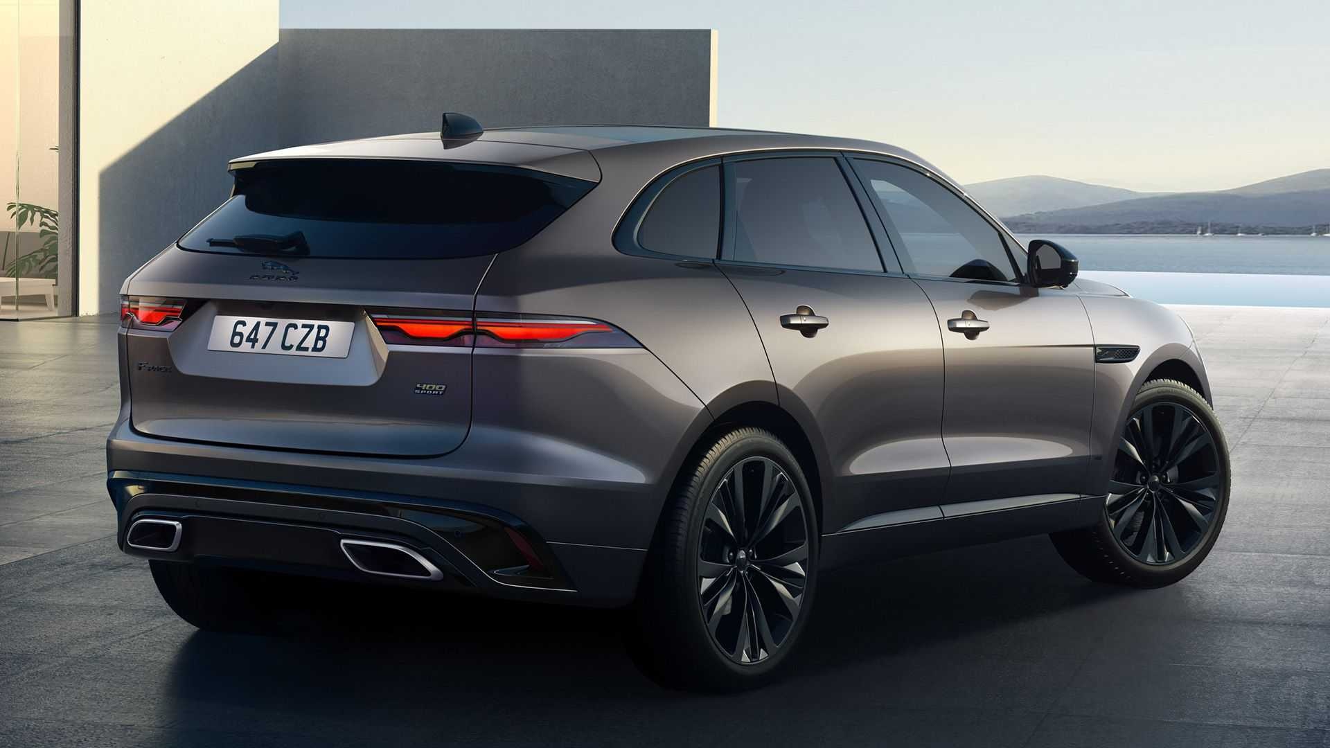 Jaguar F-PACE, Sleek design, Engine power, 6-cylinder model, 1920x1080 Full HD Desktop