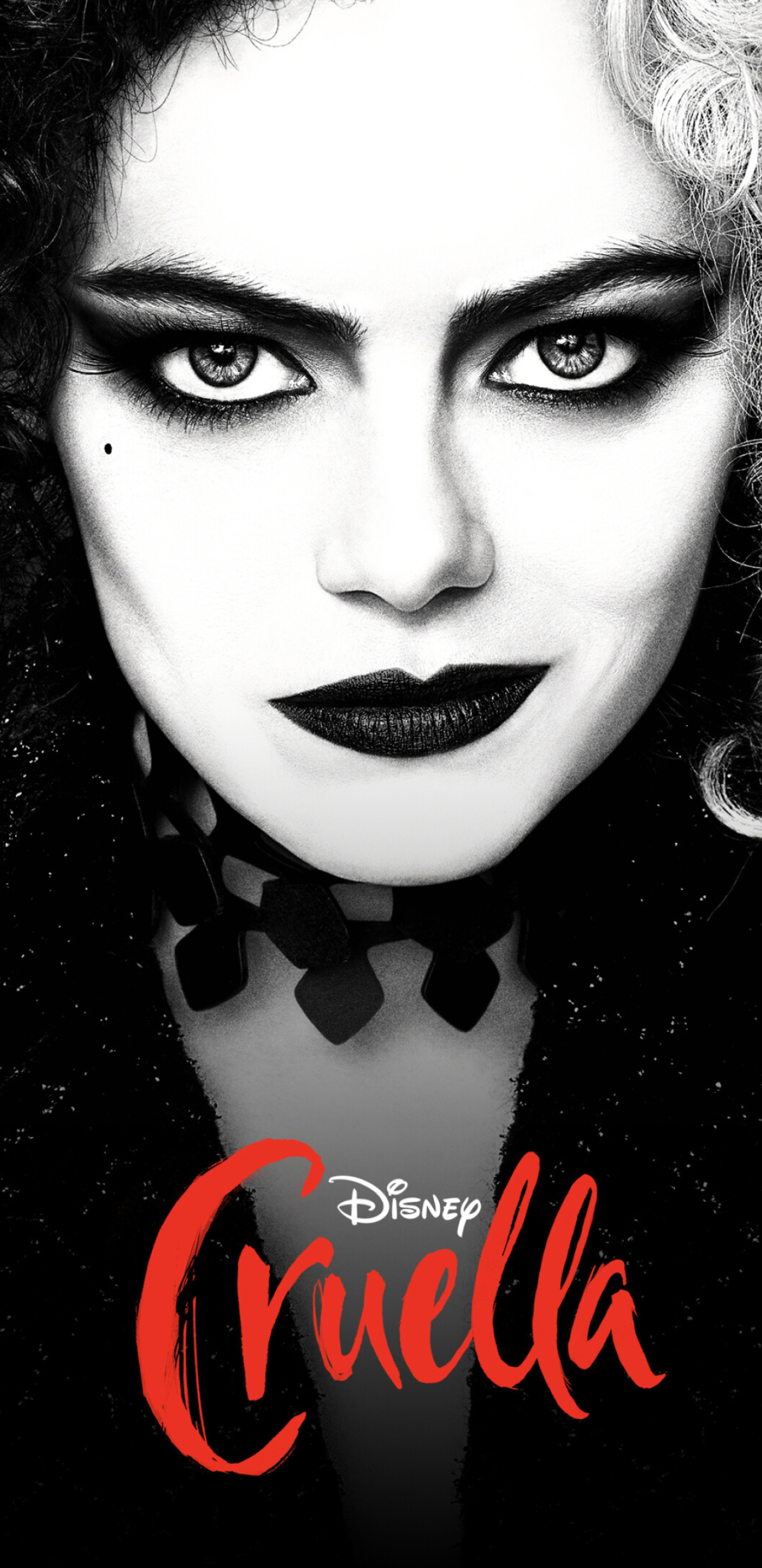 Cruella 2021, Striking wallpapers, Dramatic backgrounds, Rebel chic, 1440x2960 HD Phone