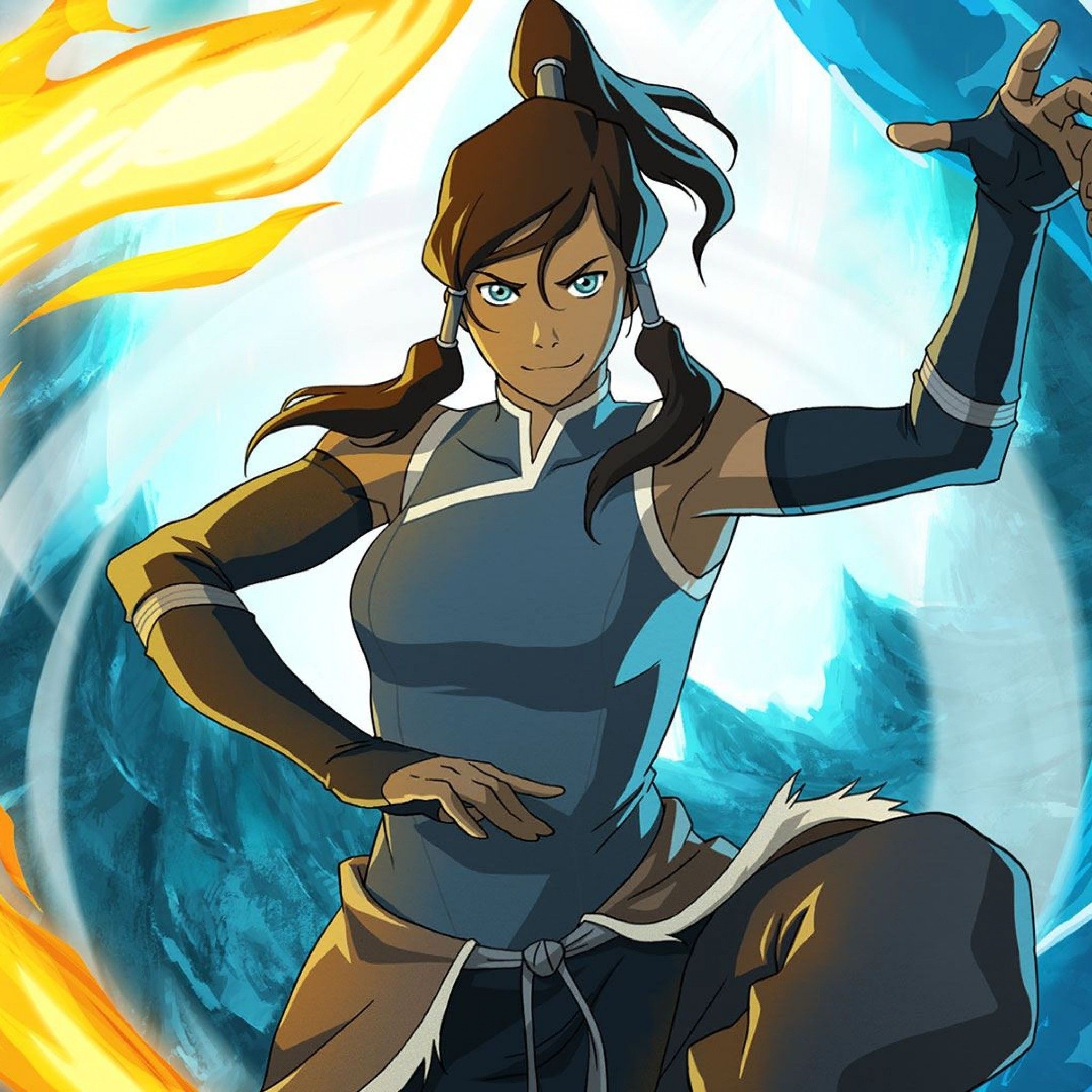 Korra, Anime, Avatar, Legend, 2050x2050 HD Phone