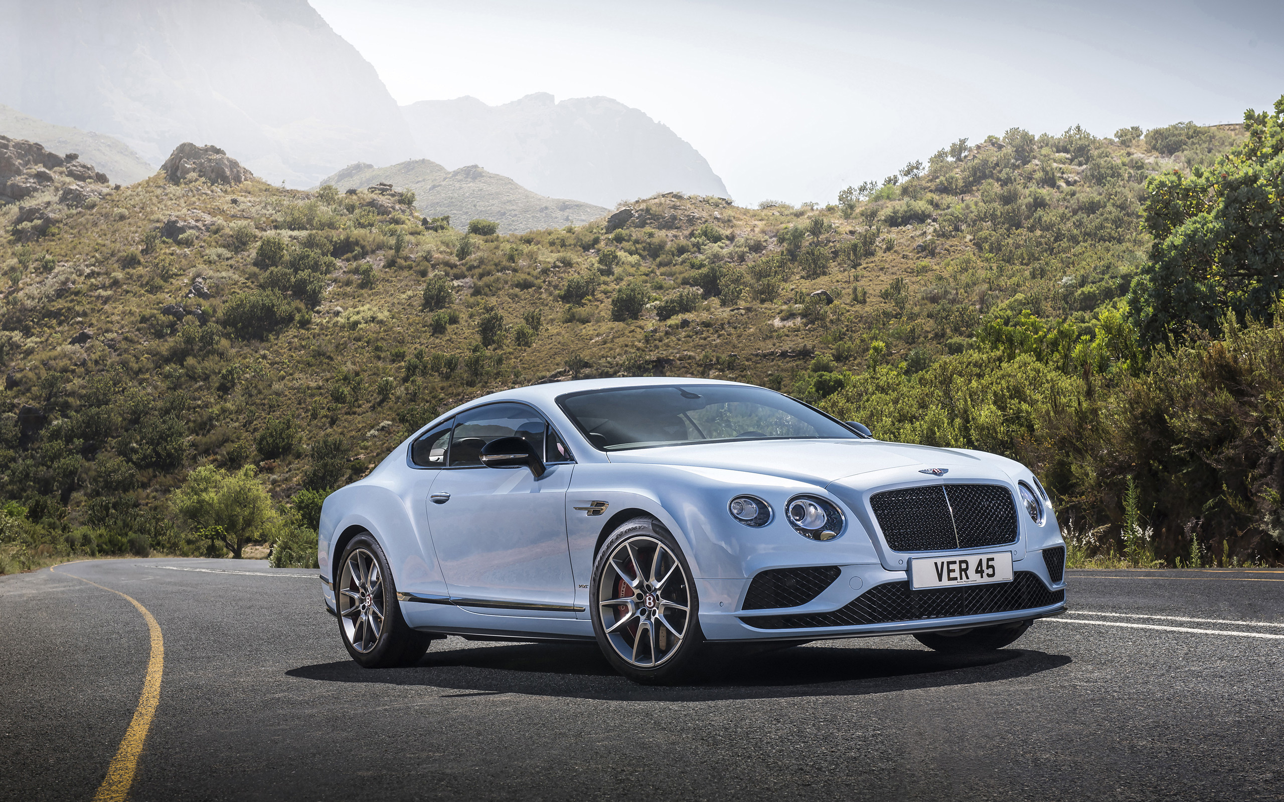 Bentley Continental GT, V8 S model, Luxury and power, Automotive elegance, 2560x1600 HD Desktop