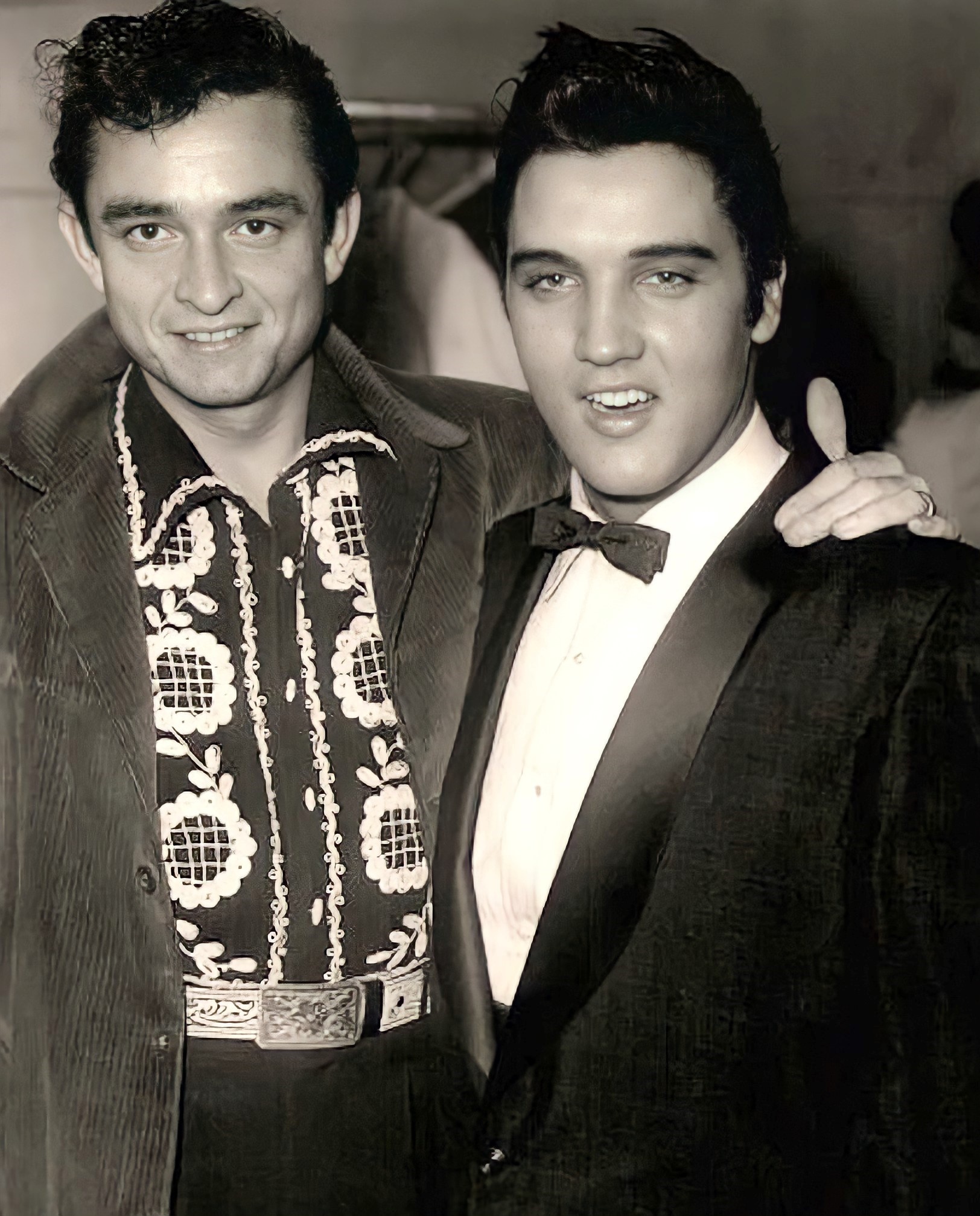 Elvis Presley, Johnny Cash Wallpaper, 1630x2020 HD Phone