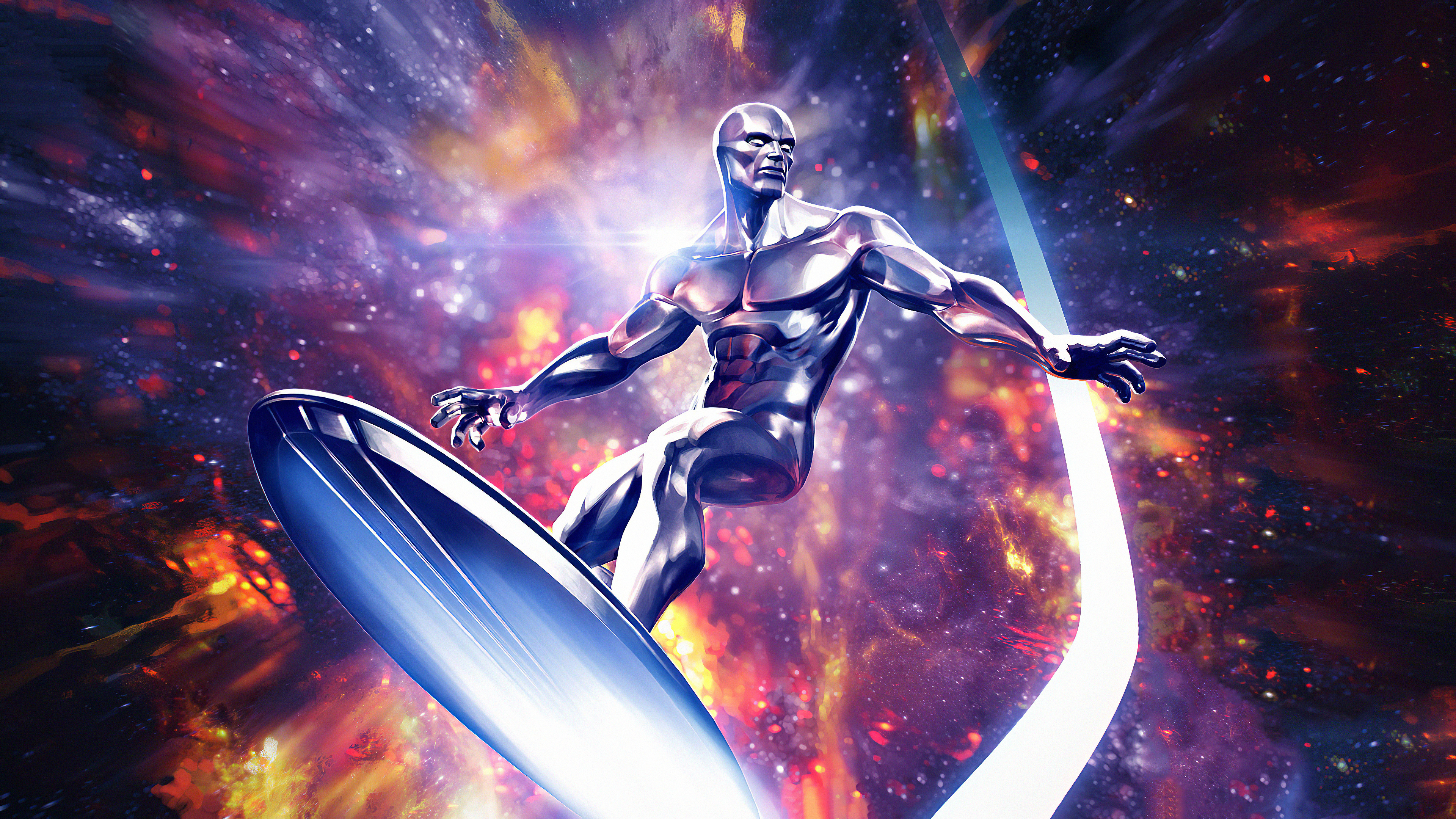 Silver Surfer 4k Wallpapers Wallpaper Cave 1280x720