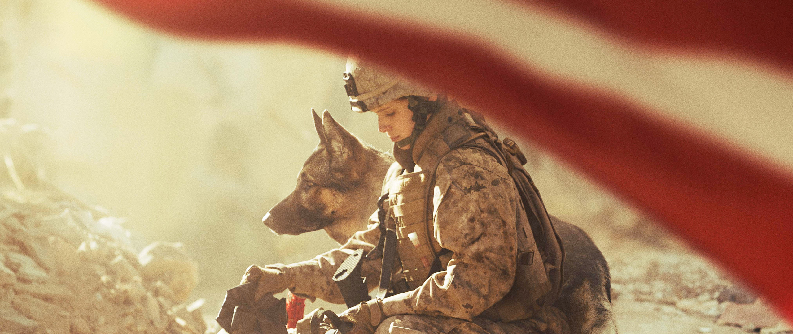 Megan Leavey Movie, 4K resolution, Stunning visuals, Memorable cinematography, 2560x1080 Dual Screen Desktop