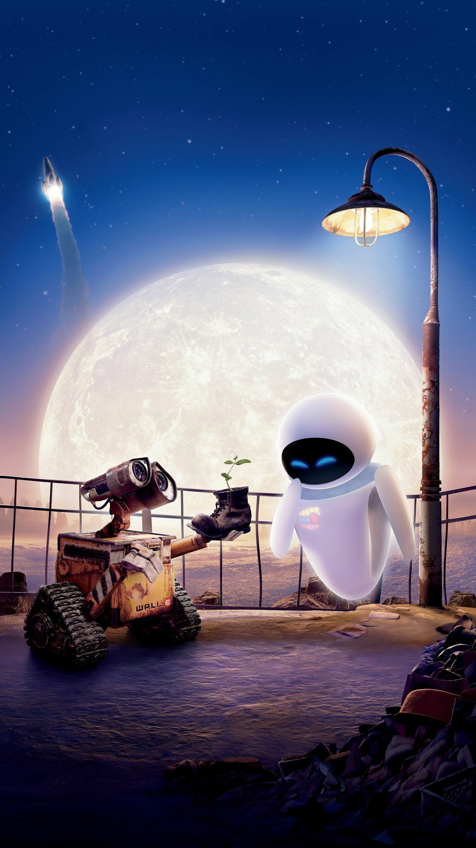 WALLE, iPhone wallpapers, Stunning visuals, Touching story, 1540x2740 HD Phone