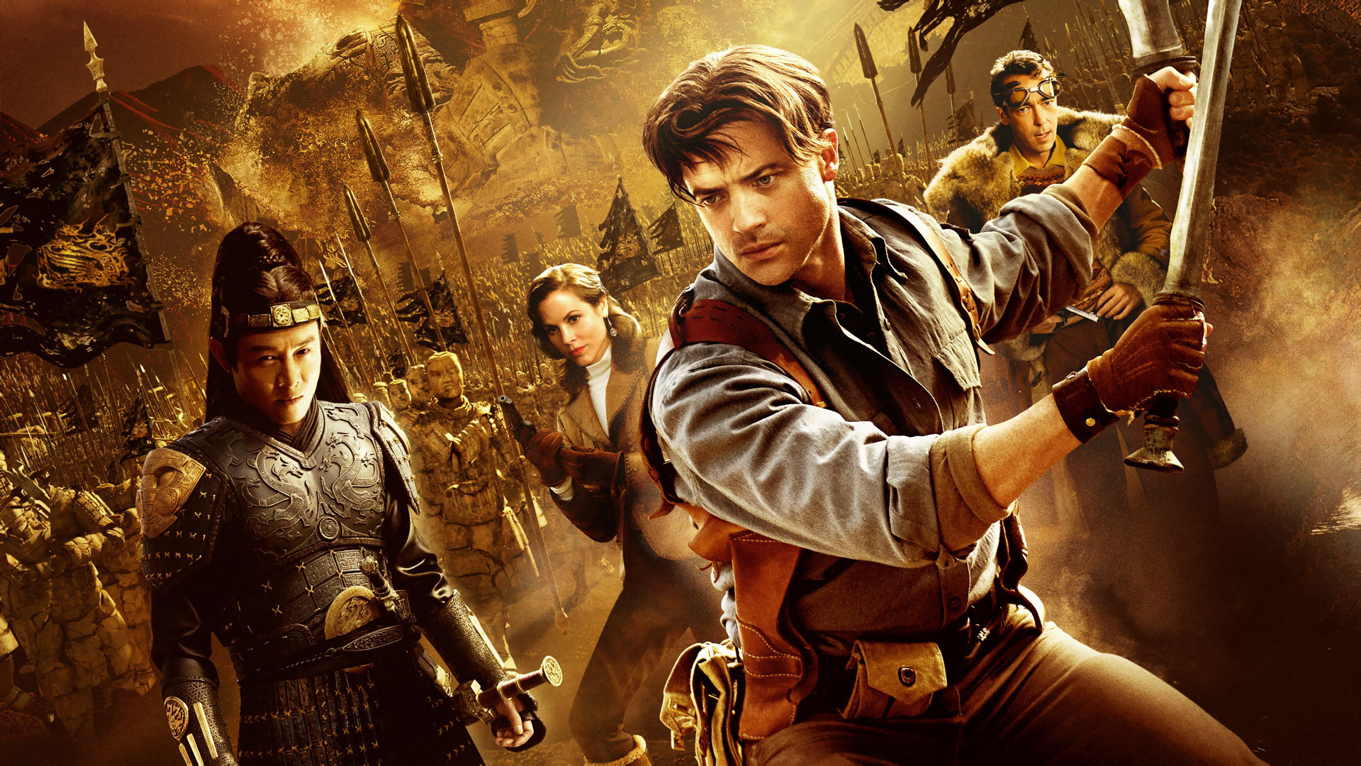 The Mummy: Tomb of the Dragon Emperor, Ancient fantasy, Mythical creatures, Adventurous tale, 1920x1080 Full HD Desktop