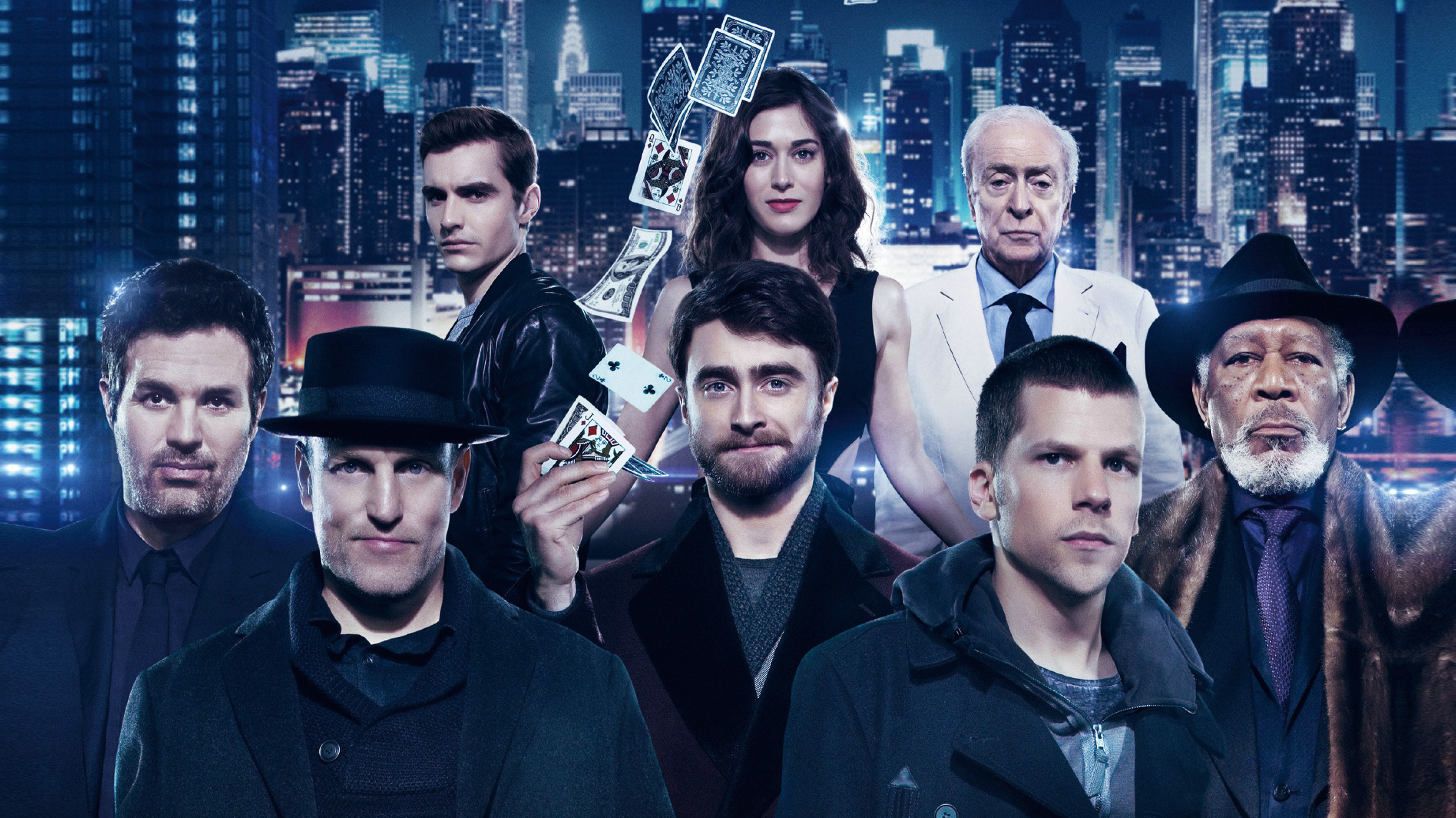 Artistic wallpaper, Now You See Me poster, Film illustration, Creative artwork, 3840x2160 4K Desktop