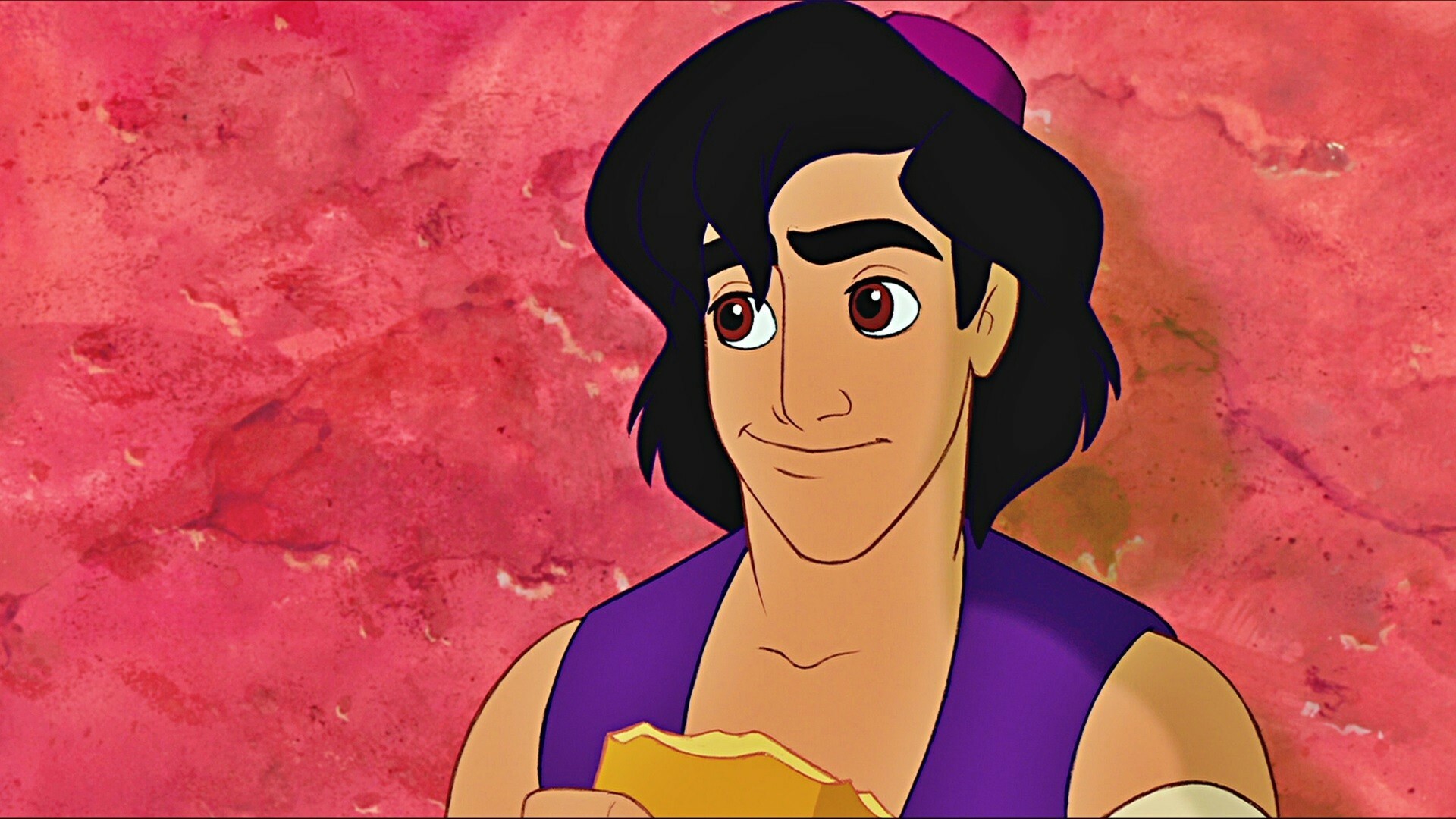 Aladdin, Genie magic lamp, Disney animated film, 1992, 1920x1080 Full HD Desktop