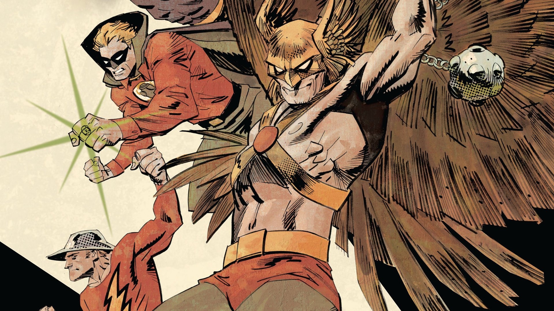 Hawkman HD wallpaper, Background image, Artistic illustration, Superhero, 1920x1080 Full HD Desktop