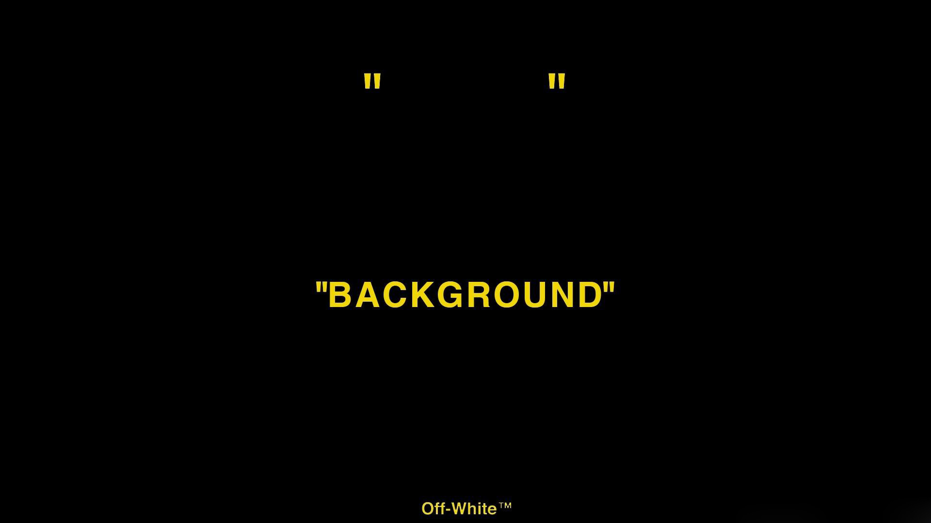 Off-White wallpaper, Luxury brand, Fashion-forward, Sophisticated elegance, 1920x1080 Full HD Desktop