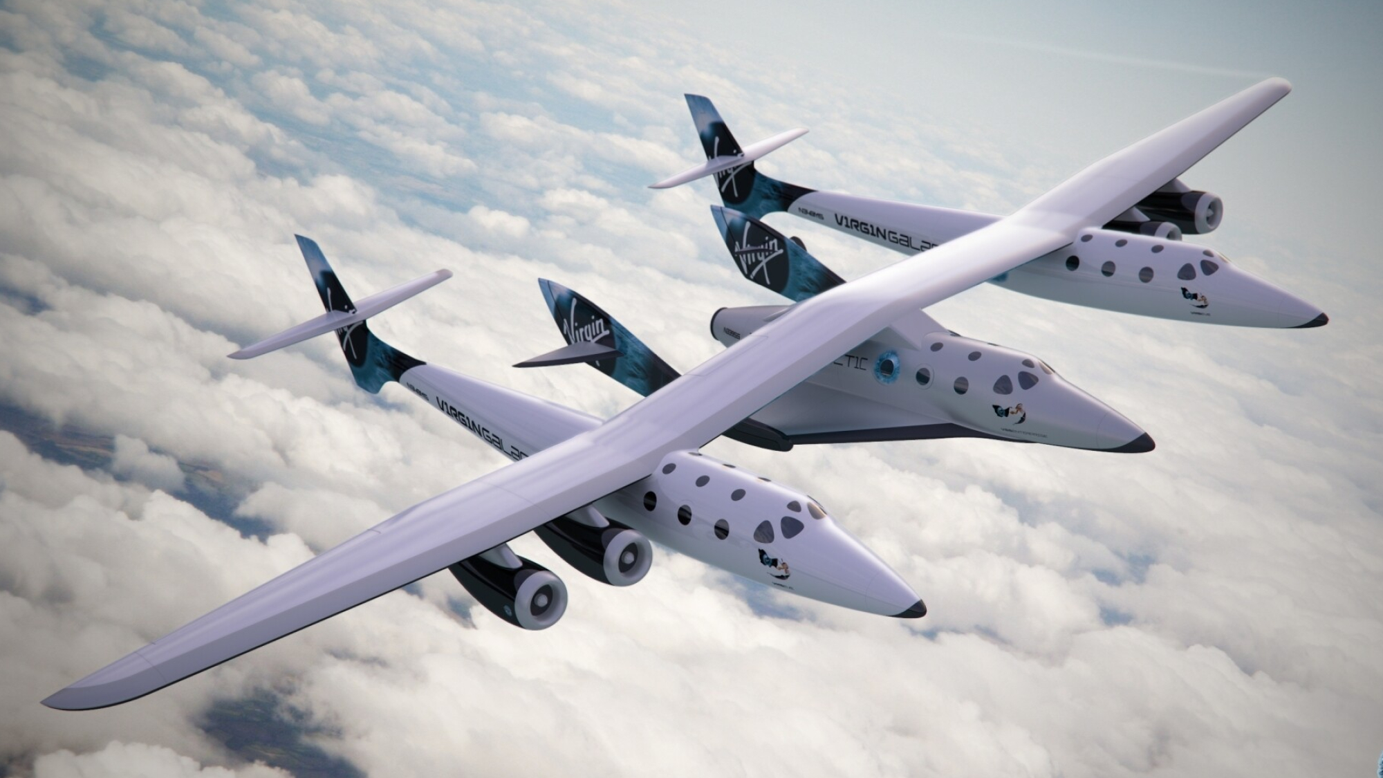 SpaceShipTwo, Virgin Galactic Wallpaper, 2000x1130 HD Desktop