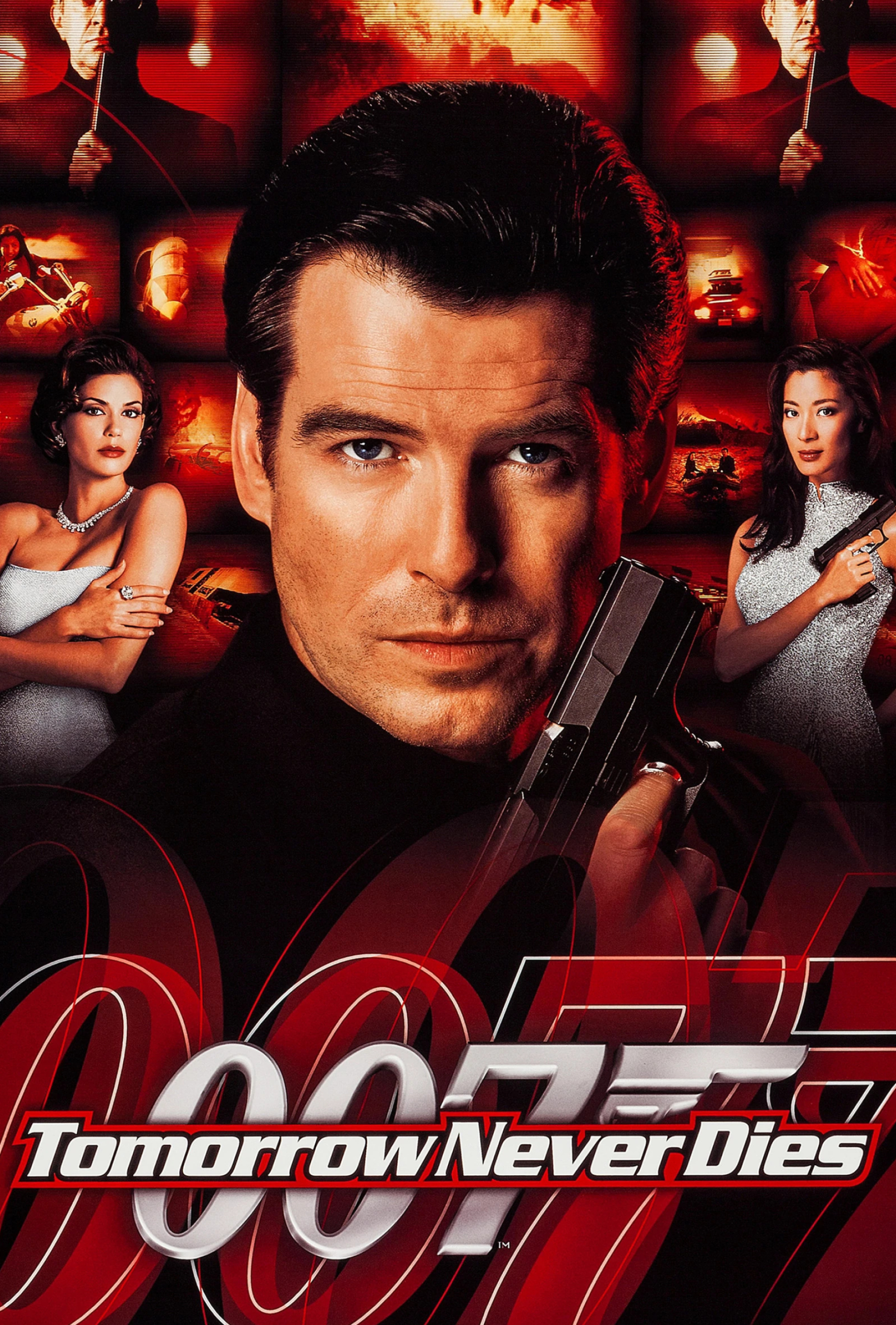 Tomorrow Never Dies, James Bond film, Heart-pounding action, Masterful storytelling, 1970x2910 HD Phone