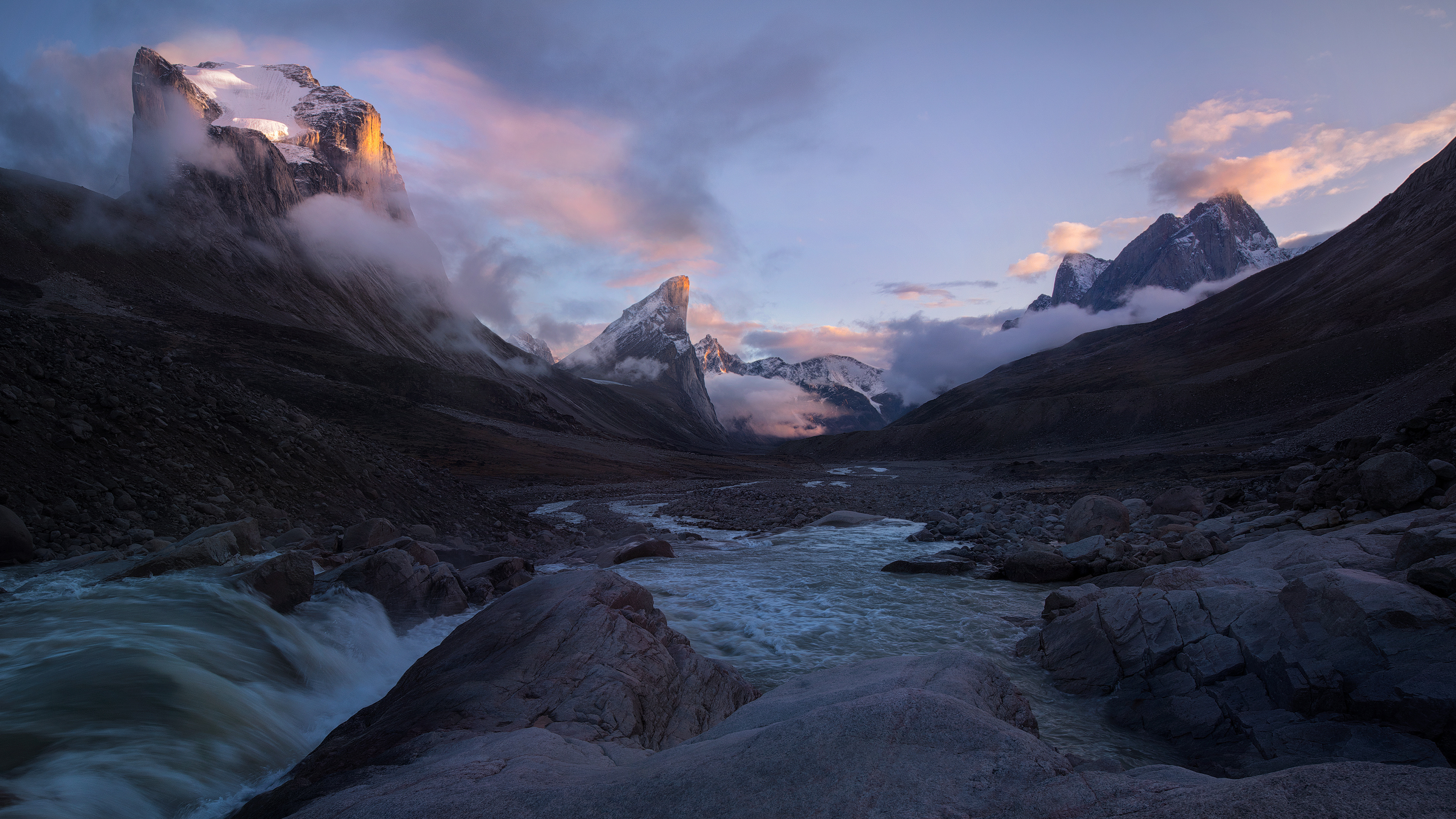 Baffin Island, Arctic expedition, Premium theme, Windows 10, 3840x2160 4K Desktop