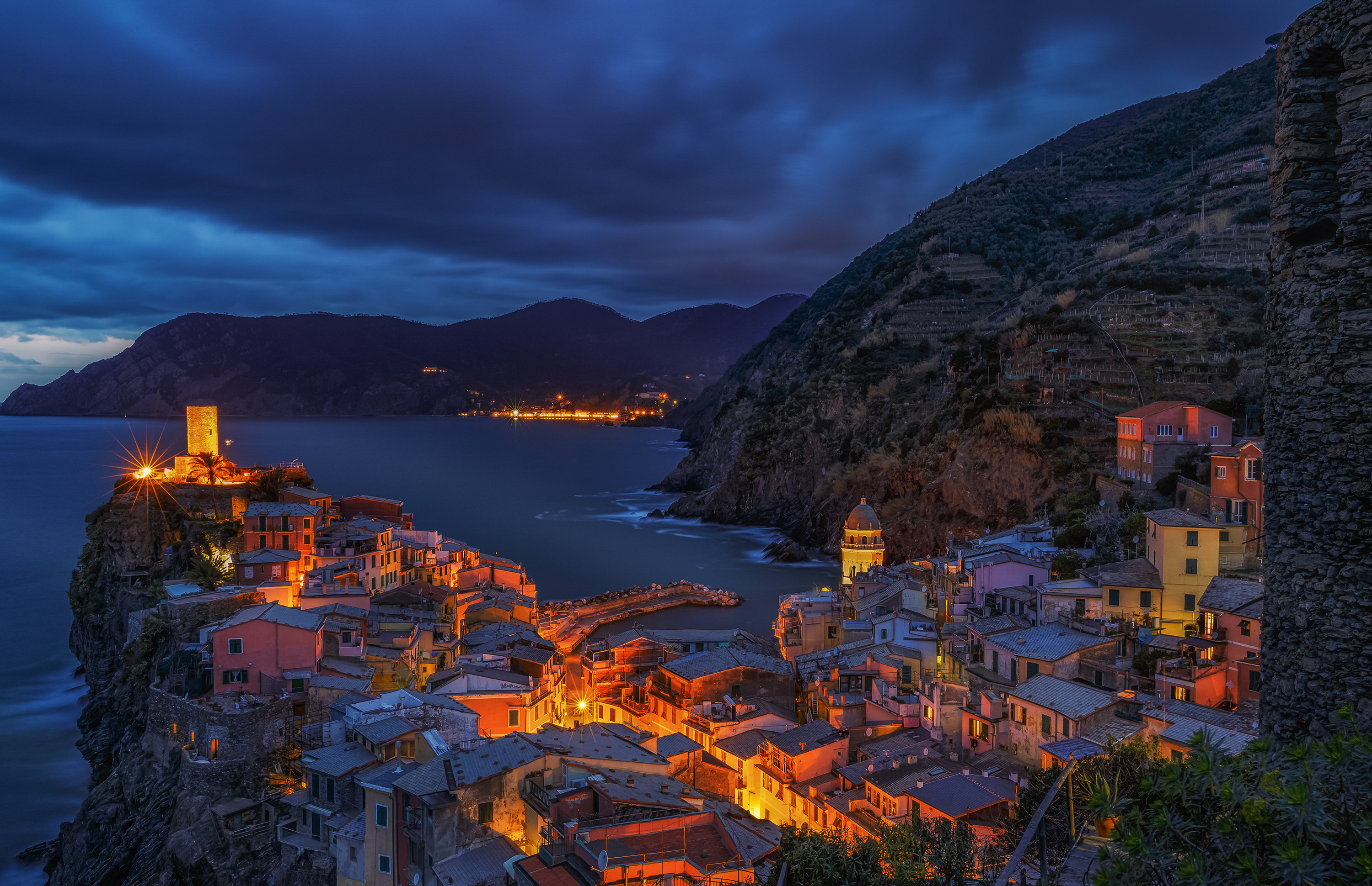 Cinque Terre, Travels, Vernazza, Italy, 3000x1940 HD Desktop