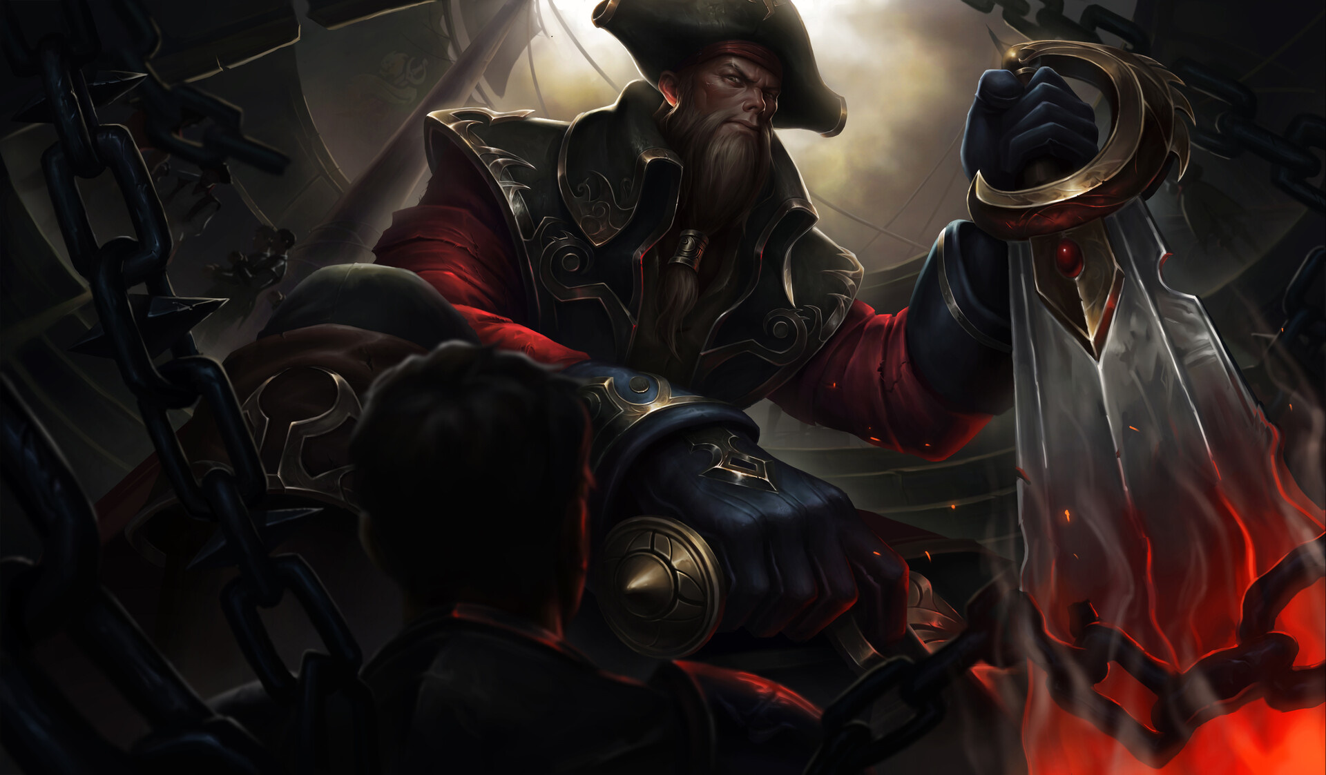 Gangplank, League of Legends, HD wallpapers, Gaming background, 1920x1130 HD Desktop