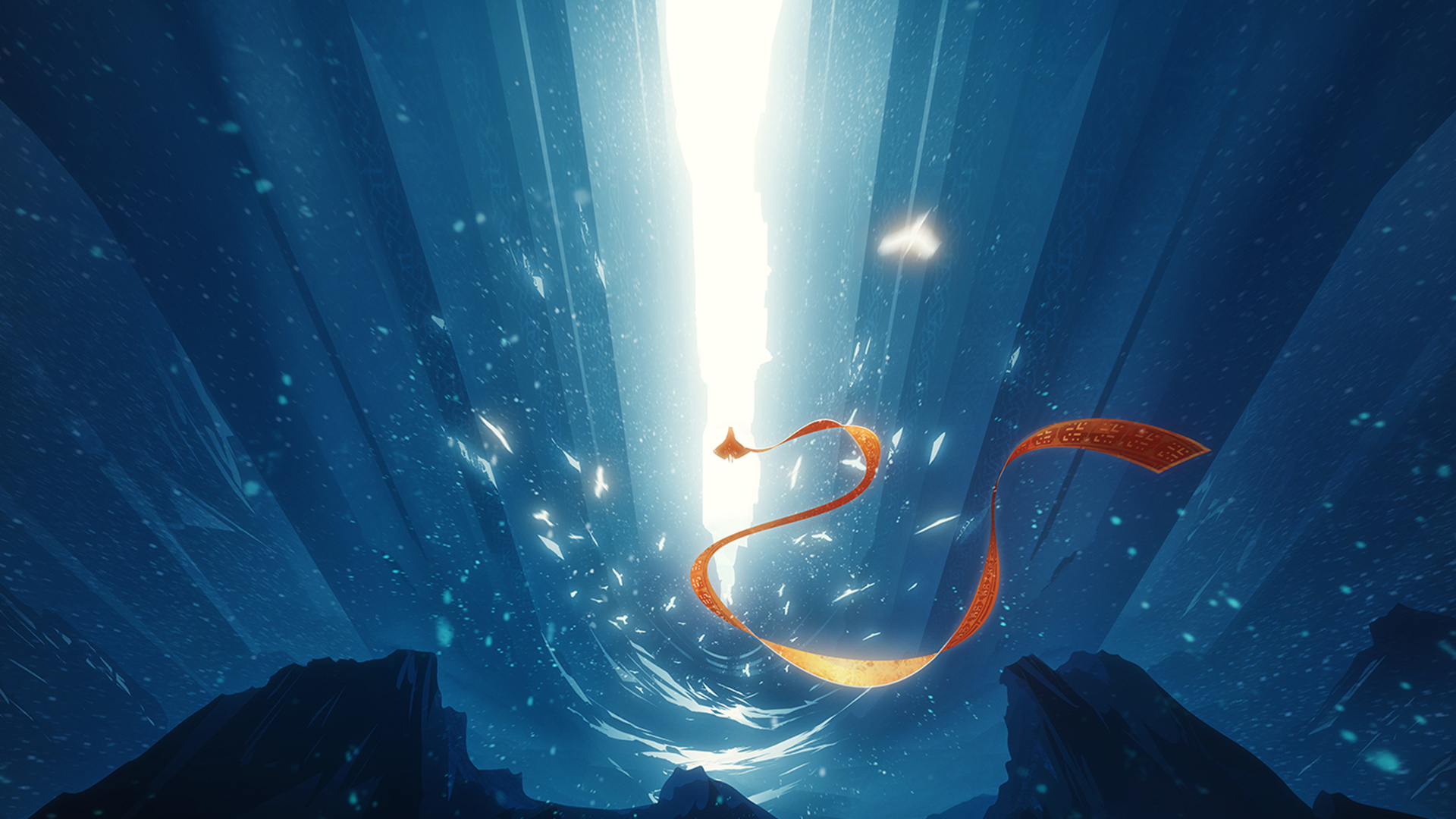 Scarf, Journey (Game) Wallpaper, 1920x1080 Full HD Desktop