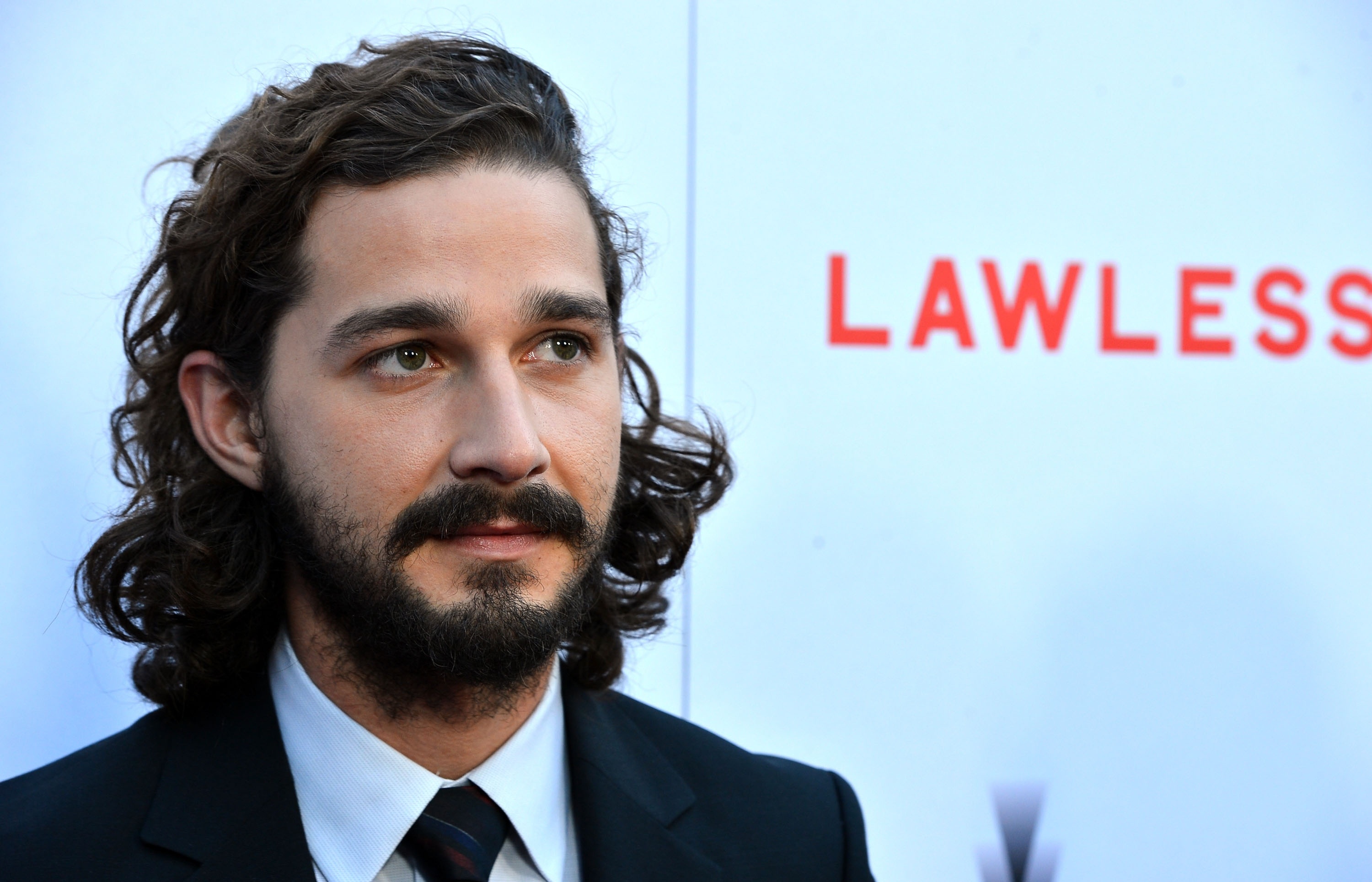 Shia LaBeouf, HD desktop, Celebrity charm, Stylish wallpaper, 3000x1930 HD Desktop