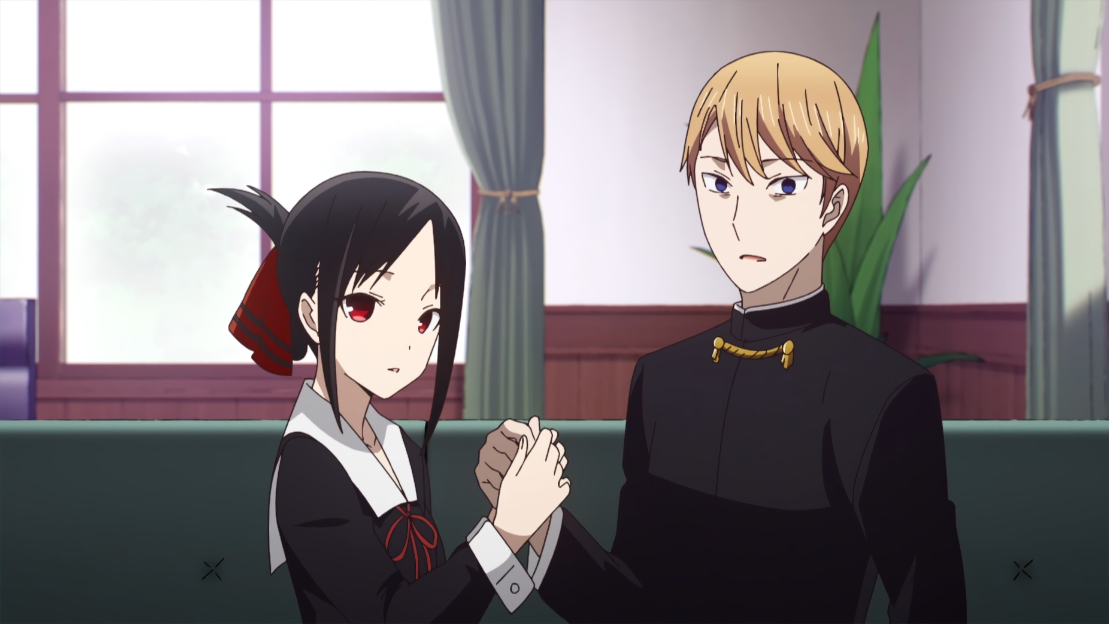 Kaguya-sama wa Kokurasetai manga, Romantic comedy, Hilarious situations, Charming characters, 3840x2160 4K Desktop