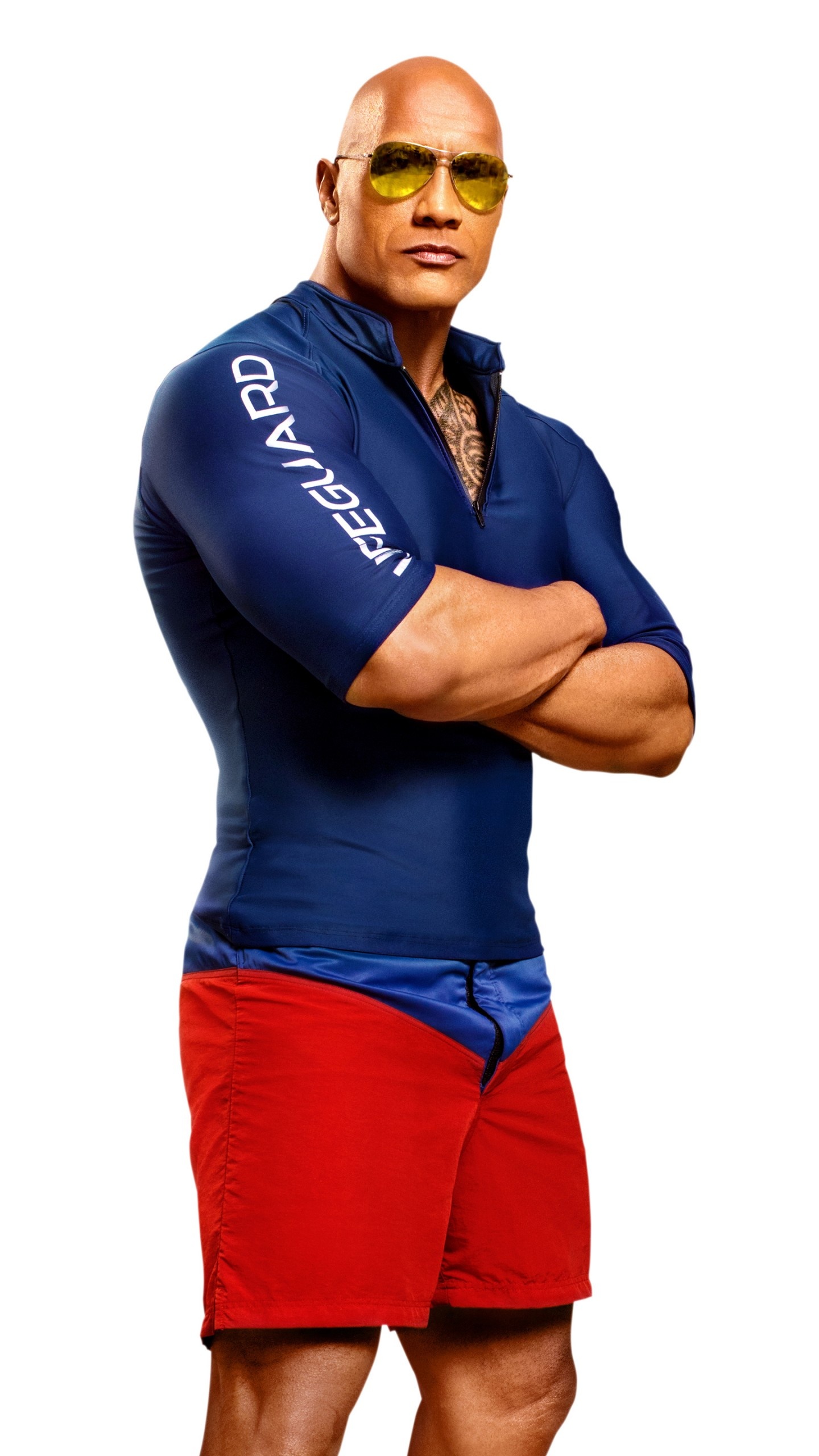 Baywatch movie, Dwayne Johnson, Movies, Beach scenes, 1440x2560 HD Phone