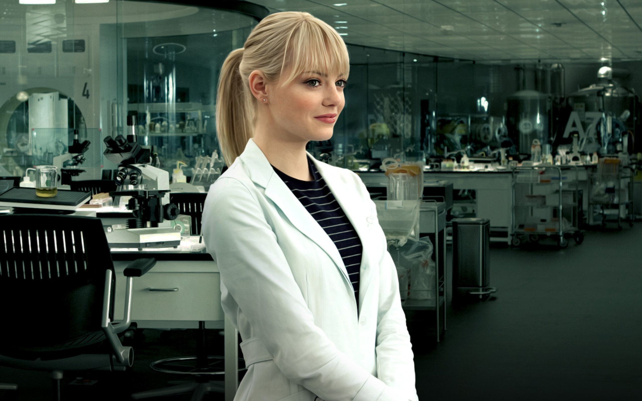 Emma Stone, Gwen Stacy Wallpaper, 2560x1600 HD Desktop