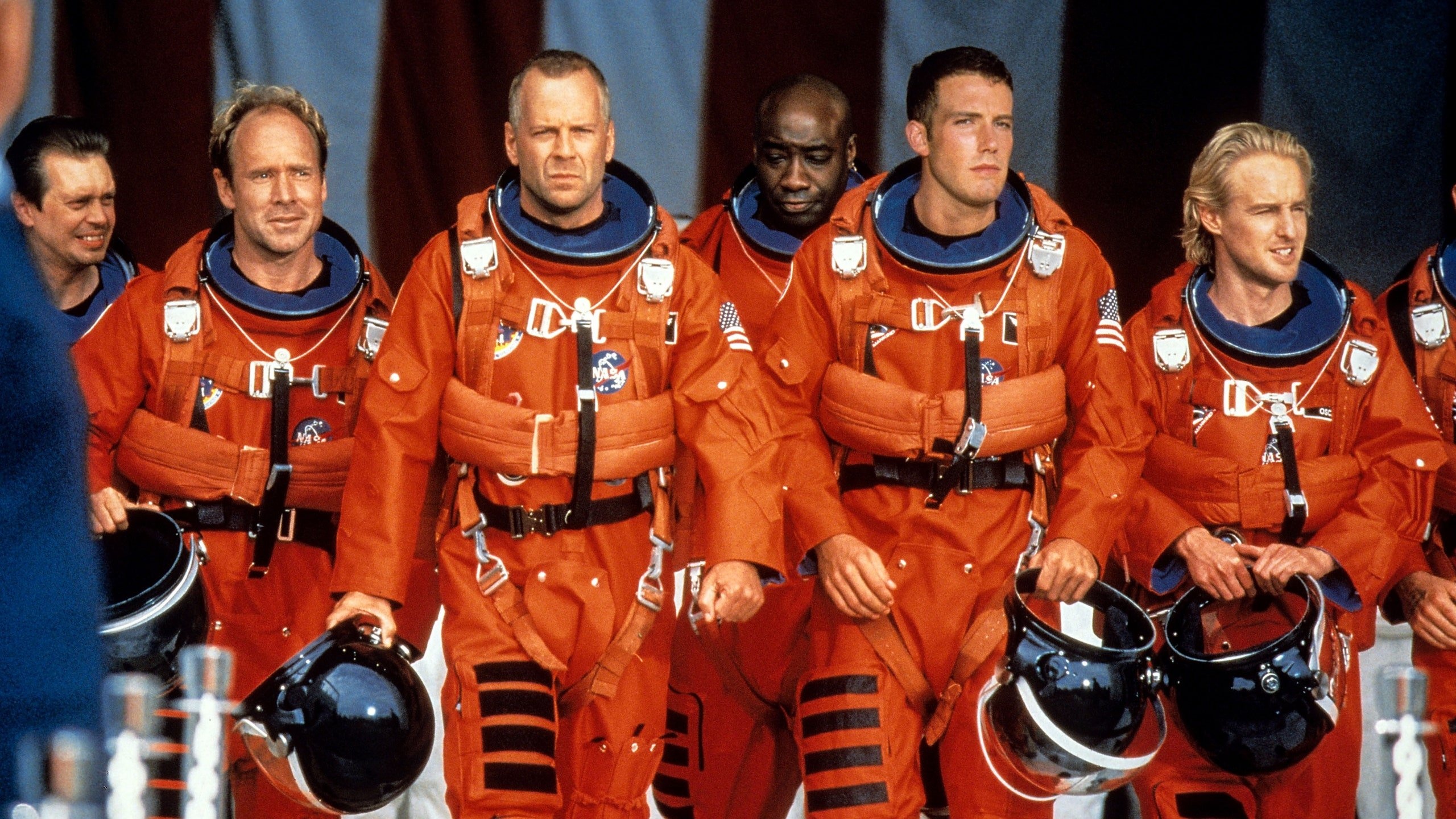 Armageddon, Ben Affleck laughed, Michael Bay, 2560x1440 HD Desktop