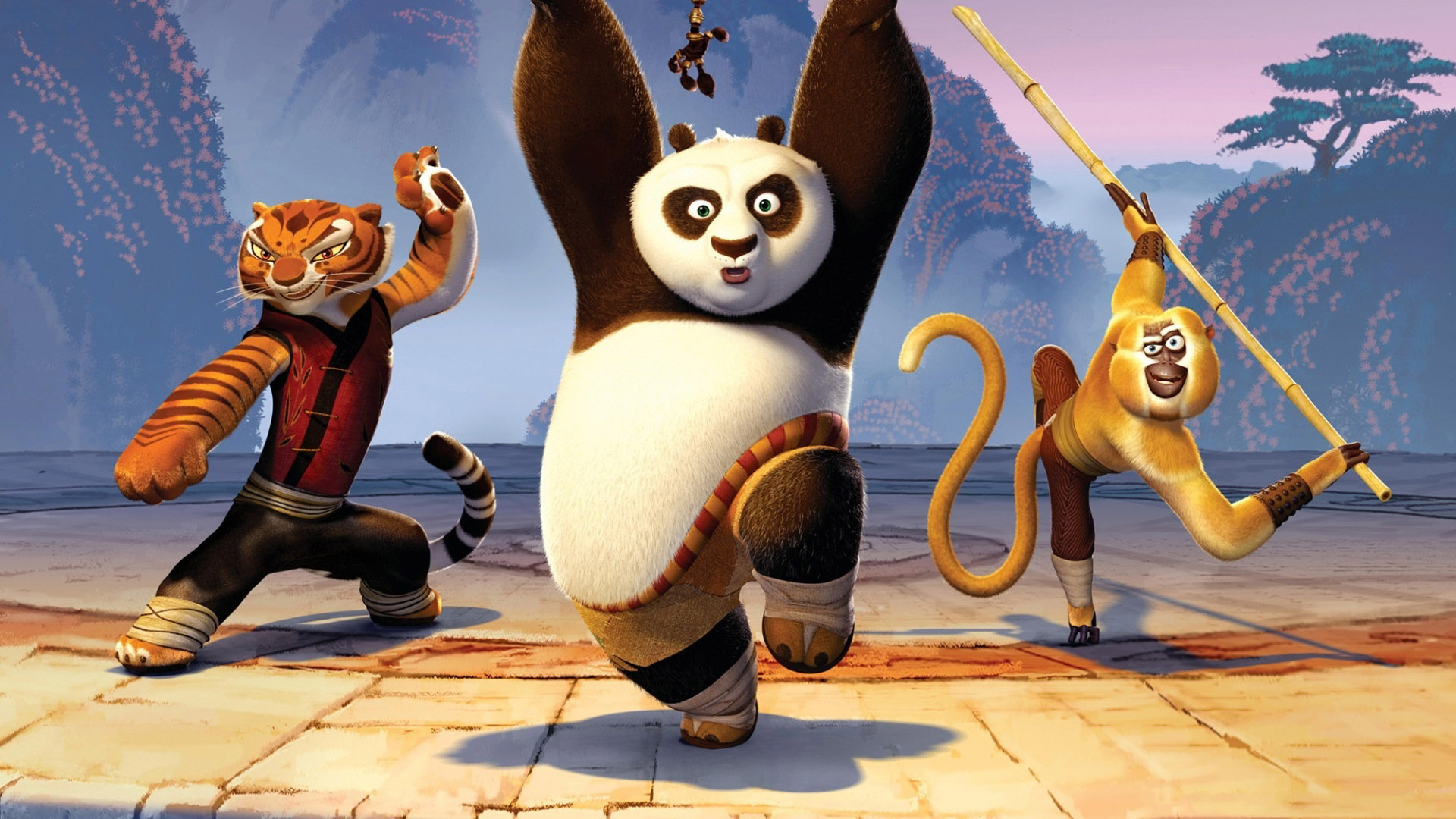 Kung Fu Panda, Vibrant wallpaper, Captivating story, Animated brilliance, 1920x1080 Full HD Desktop