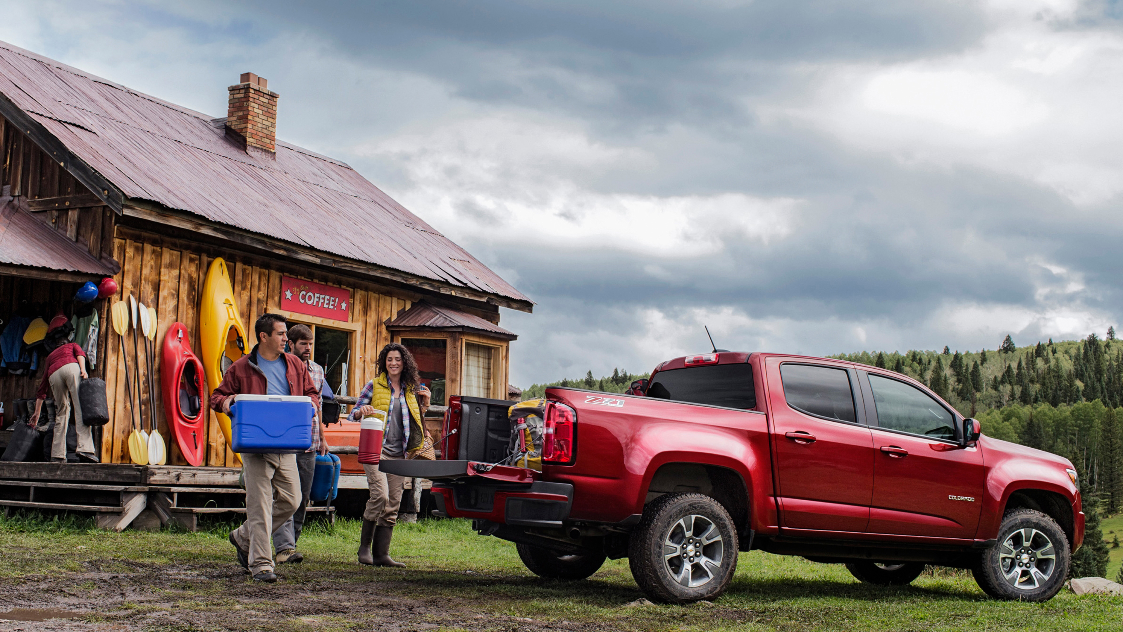 GMC Canyon, Midsize pickup, Powerful performance, Off-road capability, 3840x2160 4K Desktop