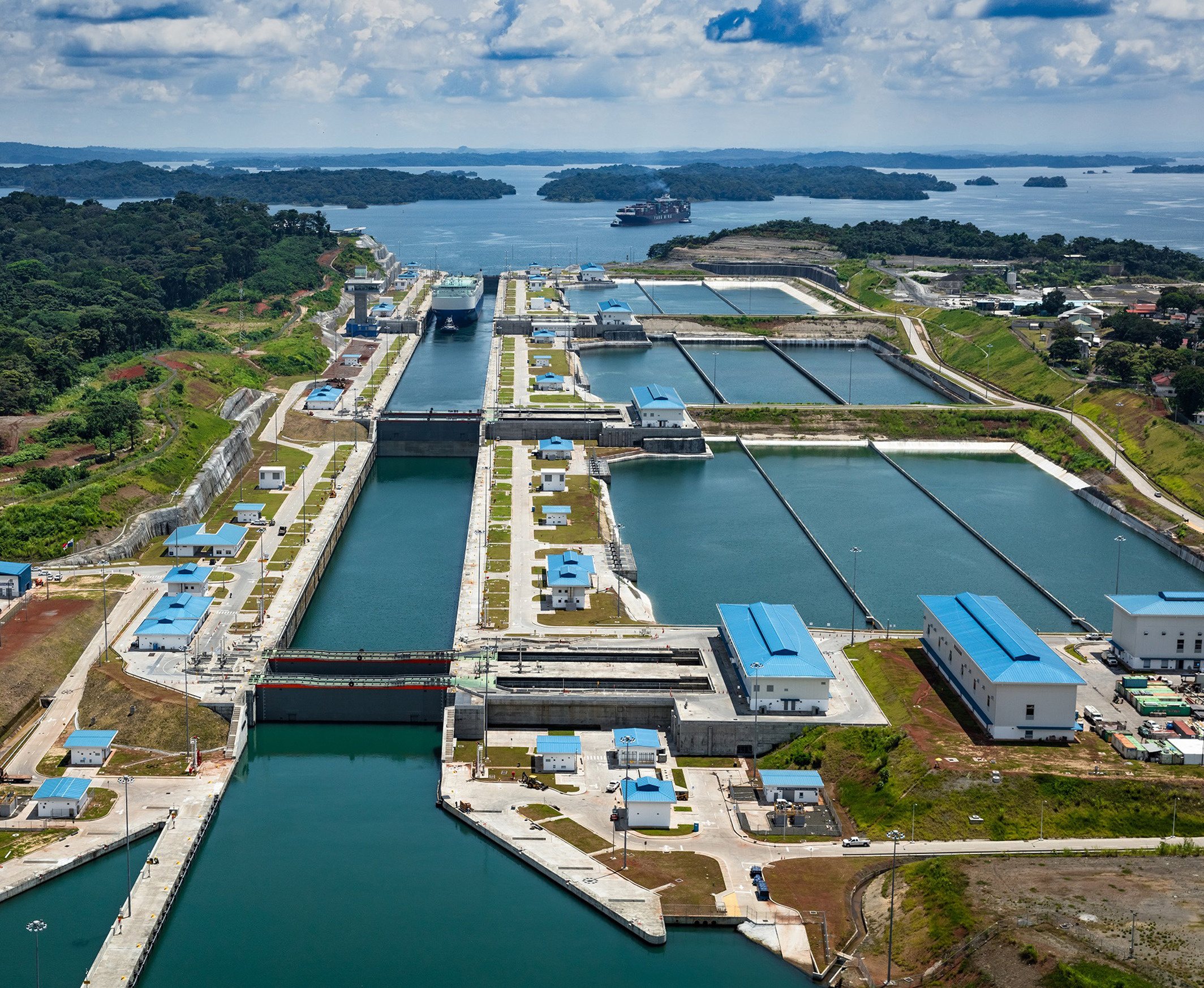 Civil engineering meets geology, Panama Canal, Geology today, Waltham 2020, 2130x1750 HD Desktop