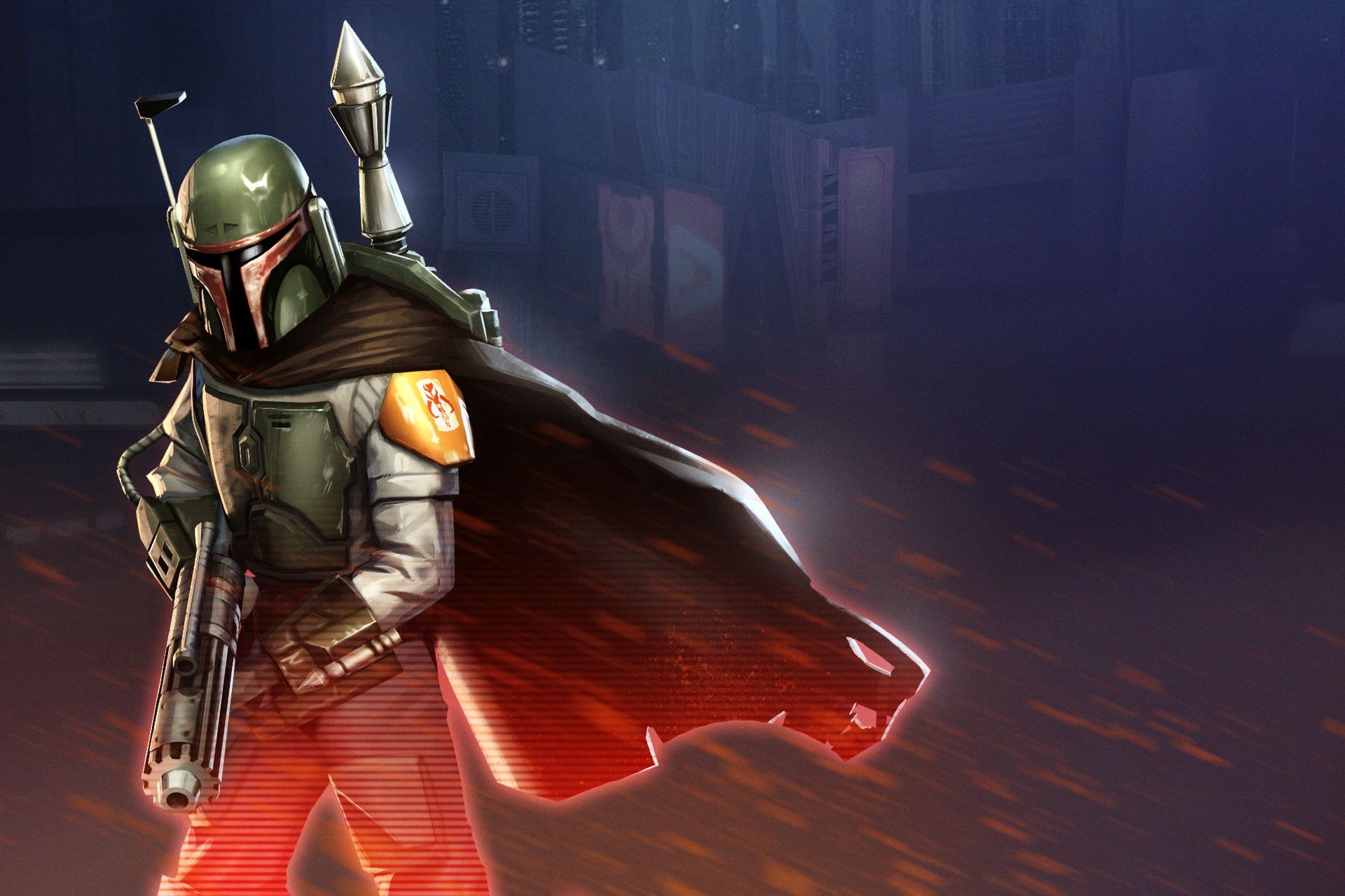 Boba, Josh Rother, Star Wars character art, 1920x1280 HD Desktop