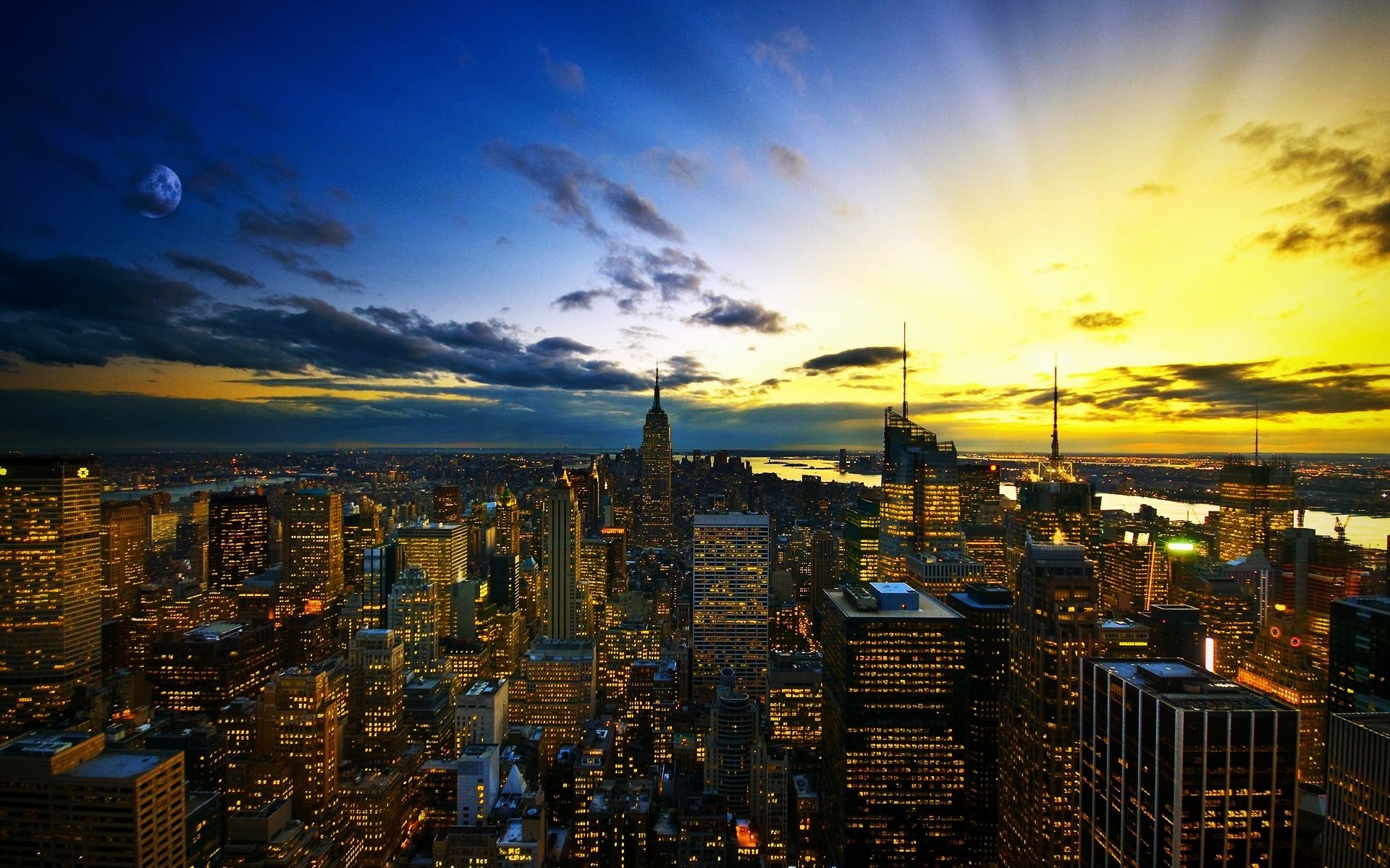 New York City, Free download, Desktop wallpaper, European cities, 1920x1200 HD Desktop