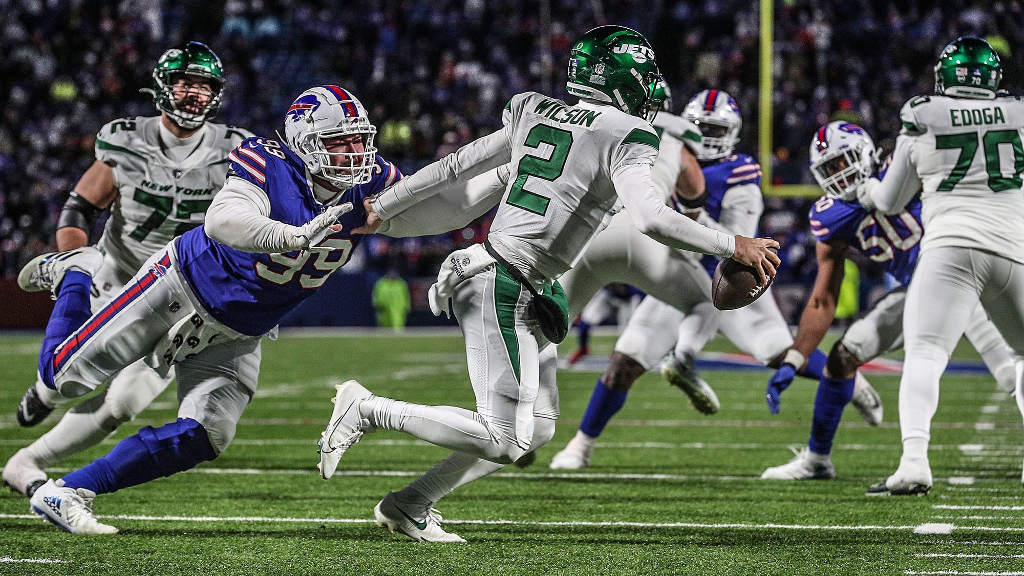New York Jets vs Buffalo Bills, New York Jets Wallpaper, 2000x1130 HD Desktop