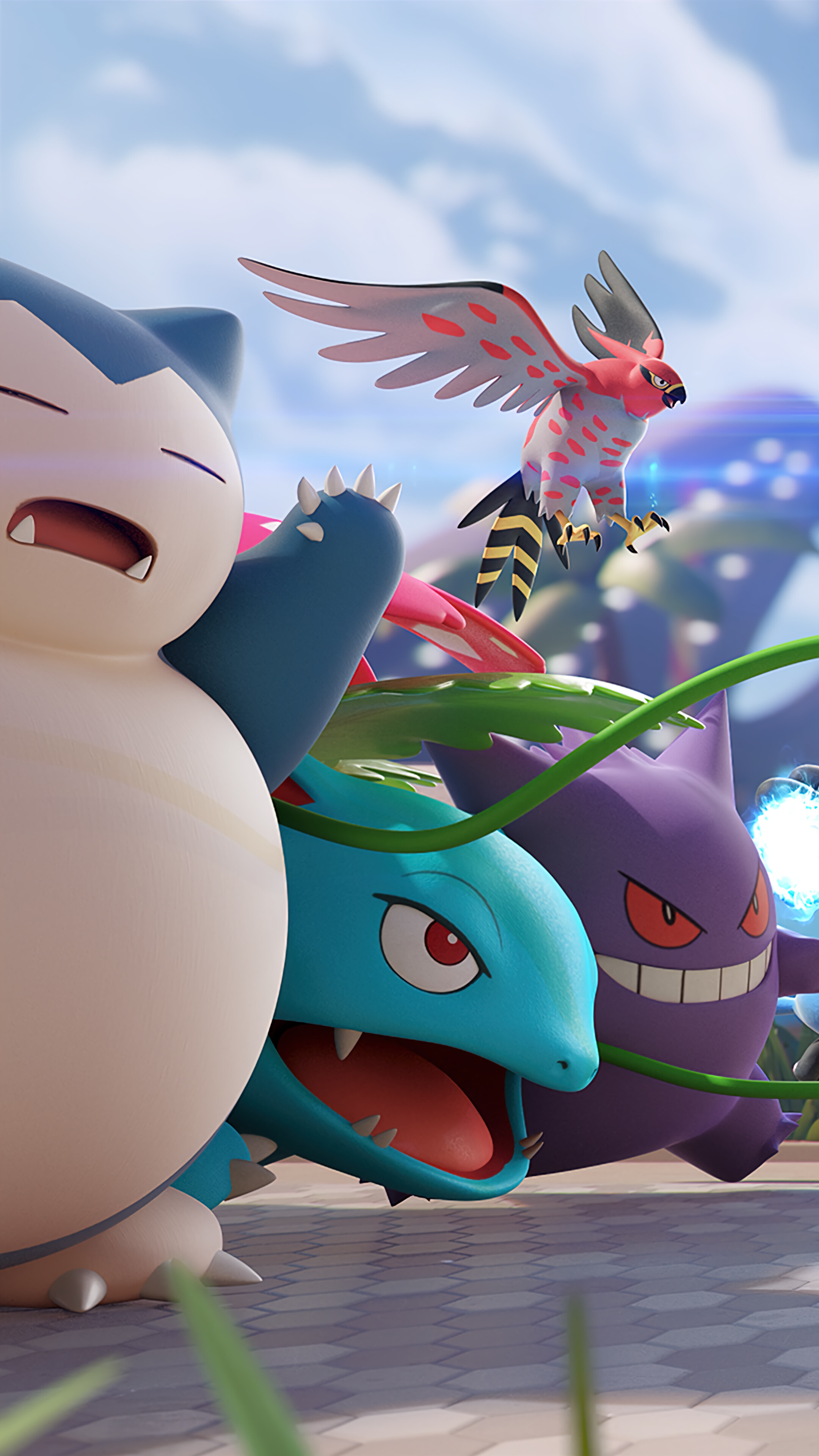 Pokmon Unite, Mobile gaming, Dynamic battles, Pikachu wallpapers, 2160x3840 4K Phone