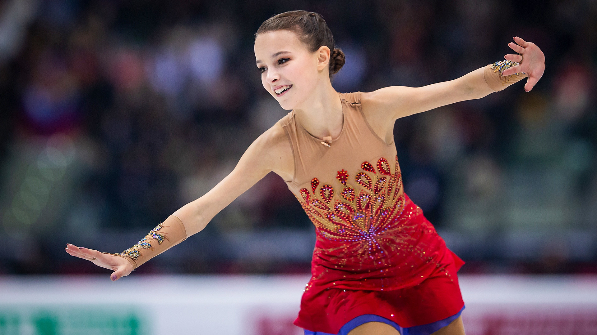 Anna Shcherbakova, Figure Skating Wallpaper, 1920x1080 Full HD Desktop