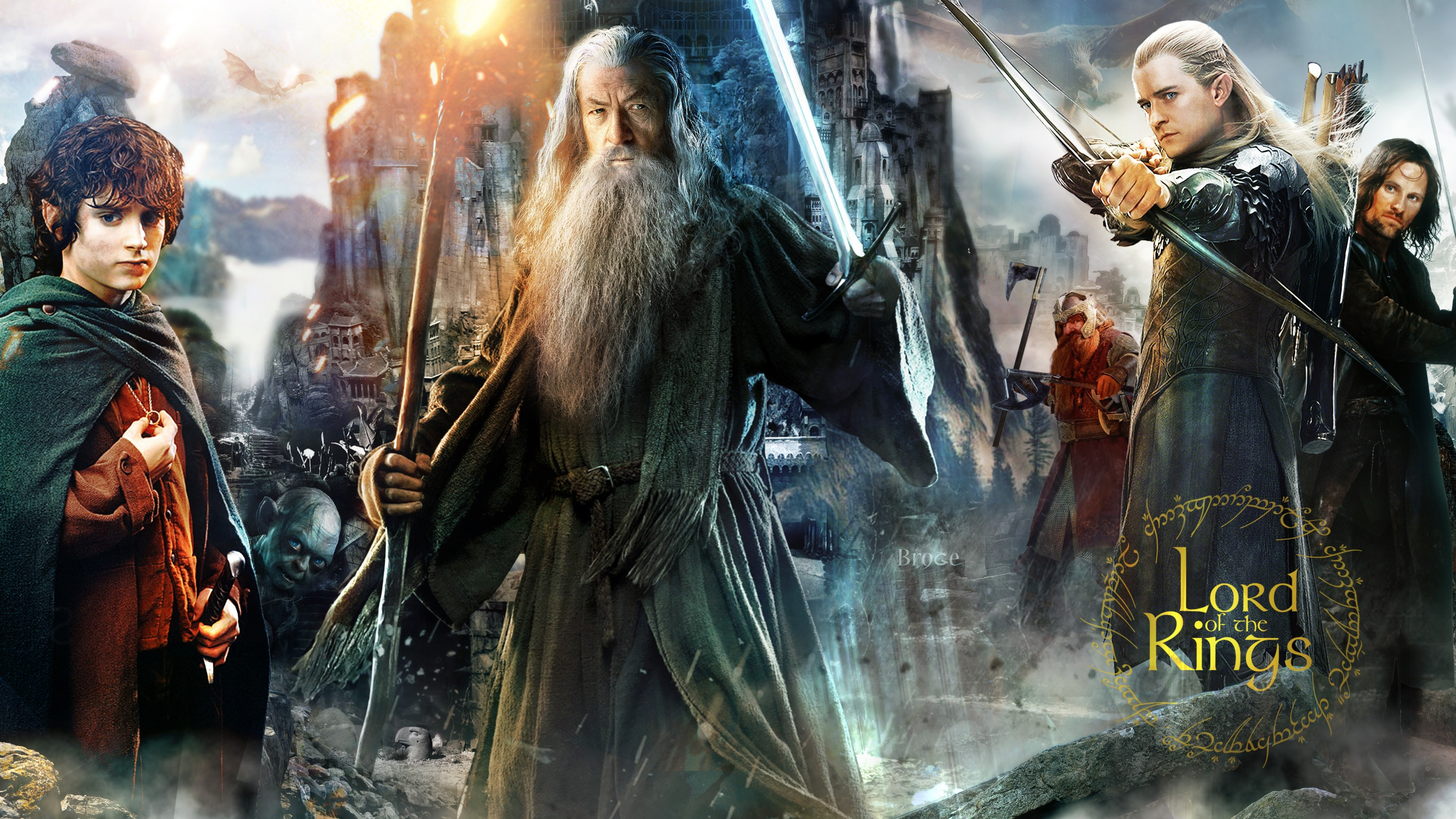 The Lord of the Rings, Legolas Wallpaper, 3840x2160 4K Desktop