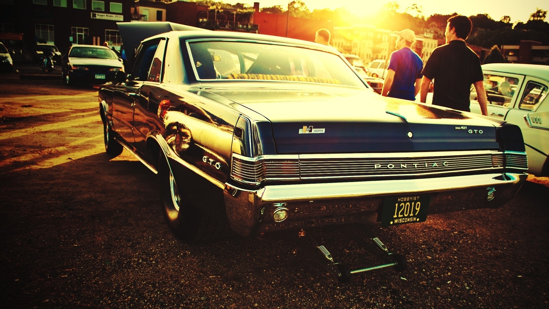 Pontiac GTO, Drag Racing Wallpaper, 1920x1080 Full HD Desktop