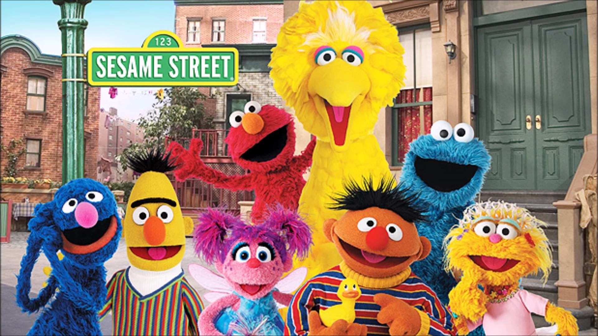 Sesame Street, Popular wallpapers, Fan-favorite characters, Playful backgrounds, 1920x1080 Full HD Desktop