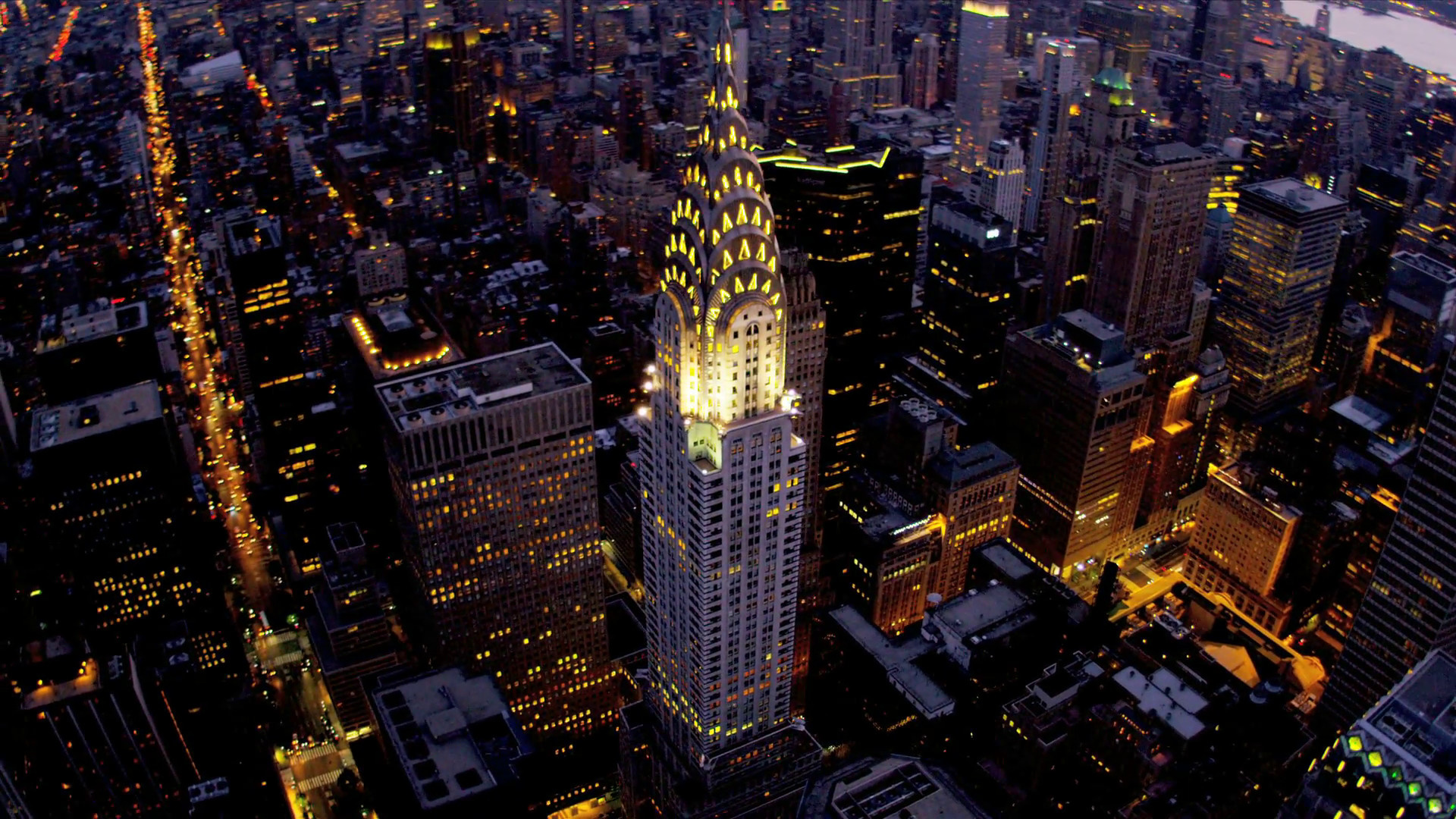 Chrysler Building, Art Deco, Threadpuller, 1920x1080 Full HD Desktop