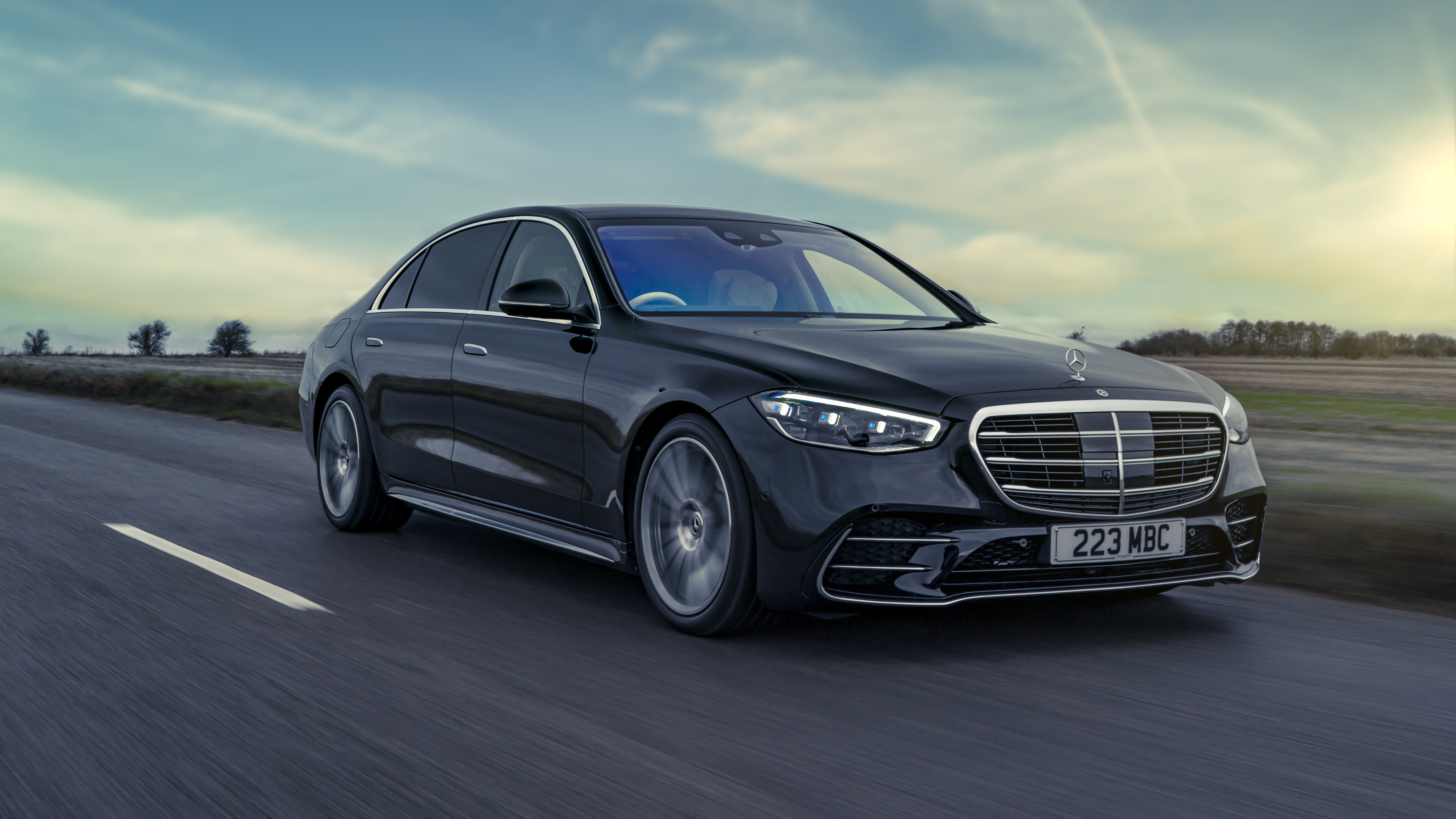 S 580 AMG Line, Mercedes-Benz S-Class Wallpaper, 3840x2160 4K Desktop