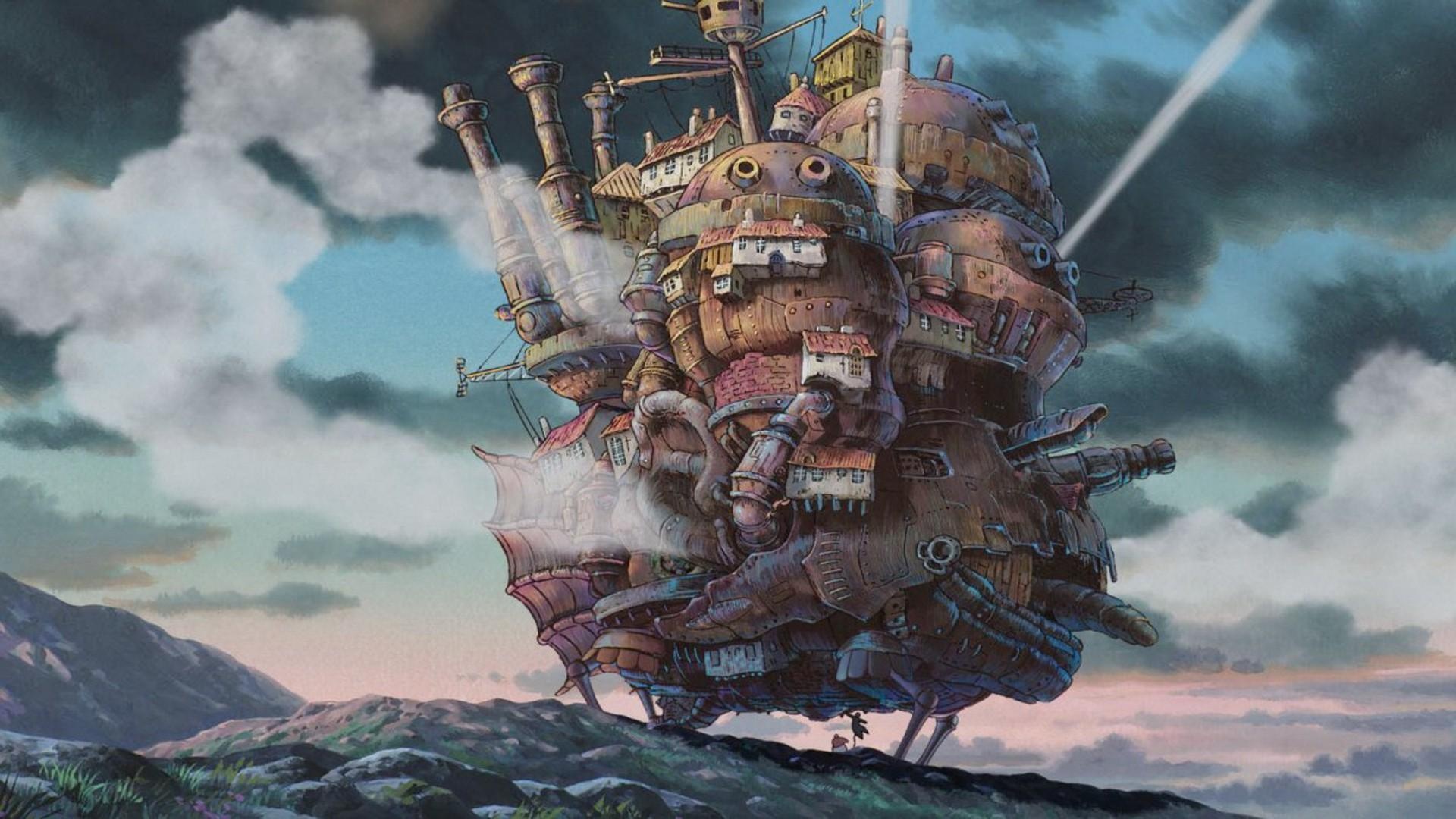 Howl's Moving Castle wallpapers, Anime fantasy, Exquisite artwork, Enchanting tale, 1920x1080 Full HD Desktop
