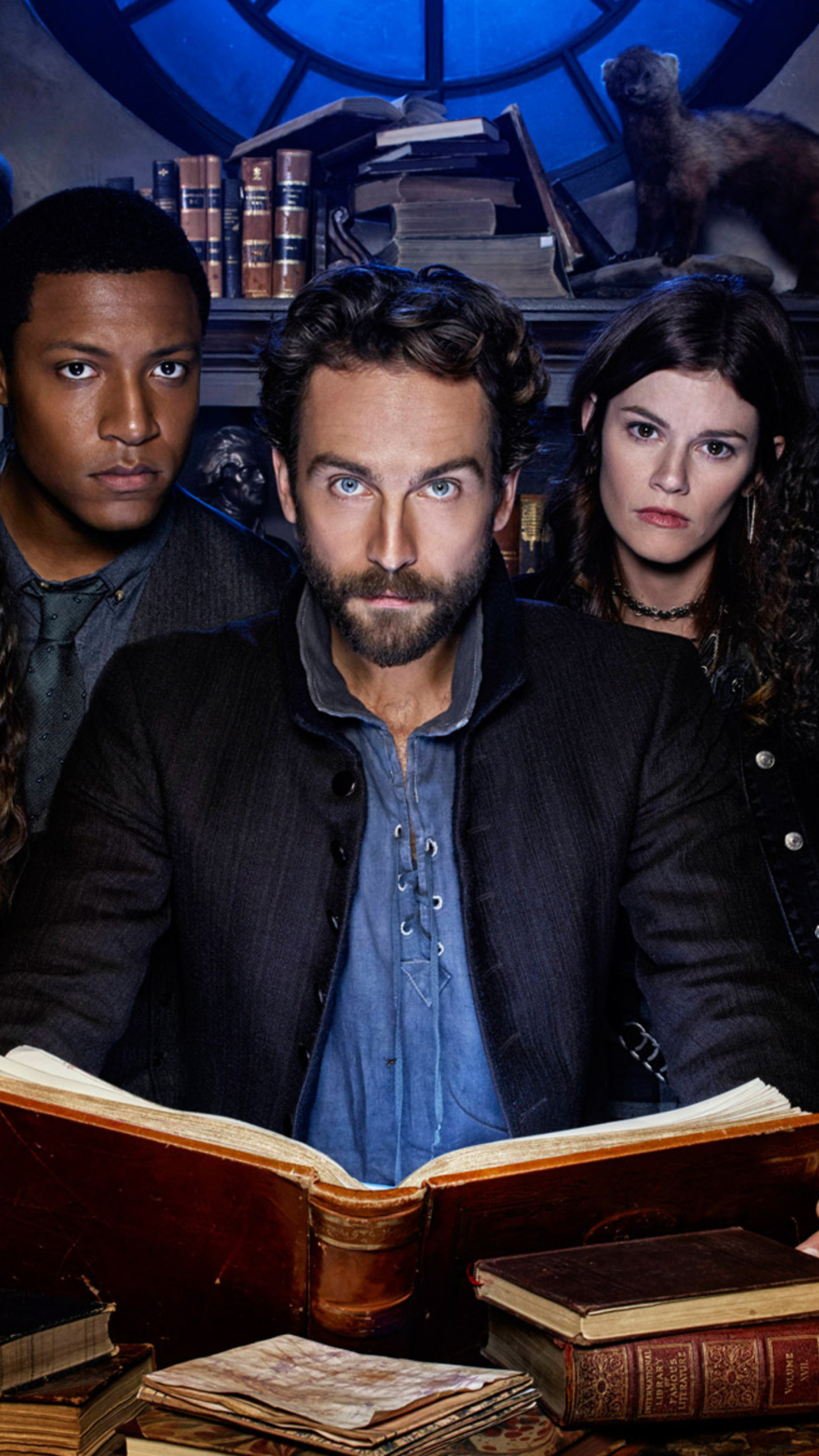 Sleepy Hollow, Season 4 cast, Xperia wallpaper, HD images, 2160x3840 4K Phone