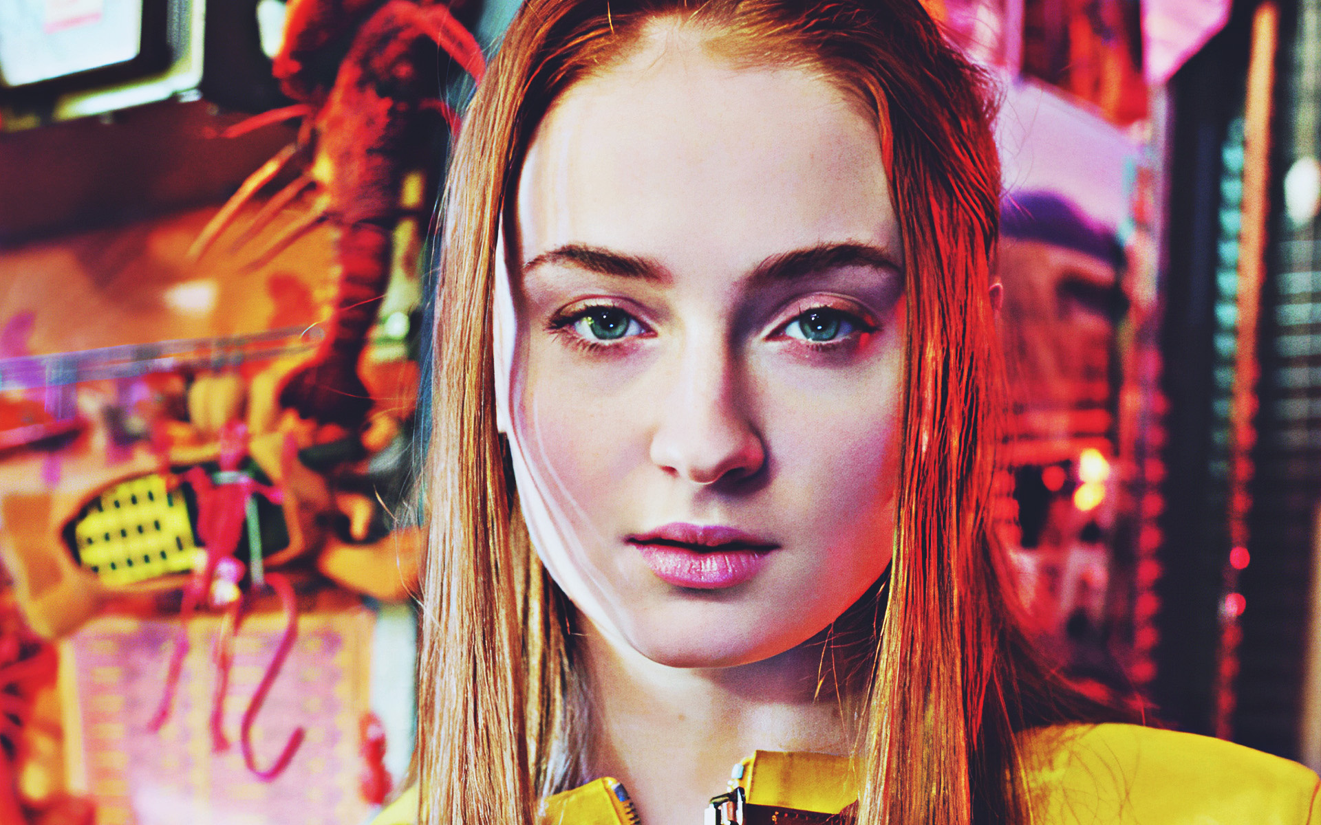 Sophie Turner, 4K InStyle photoshoot, English actress, Beauty captured, 1920x1200 HD Desktop