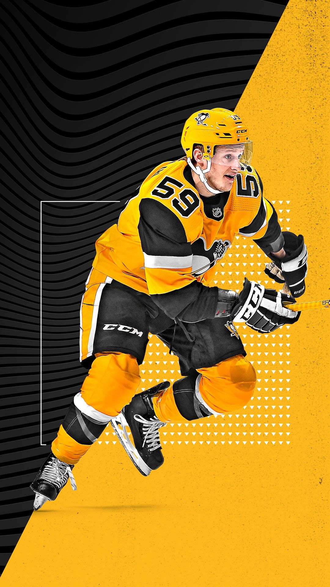 Jake Guentzel, Pittsburgh Penguins Wallpaper, 1080x1920 Full HD Phone