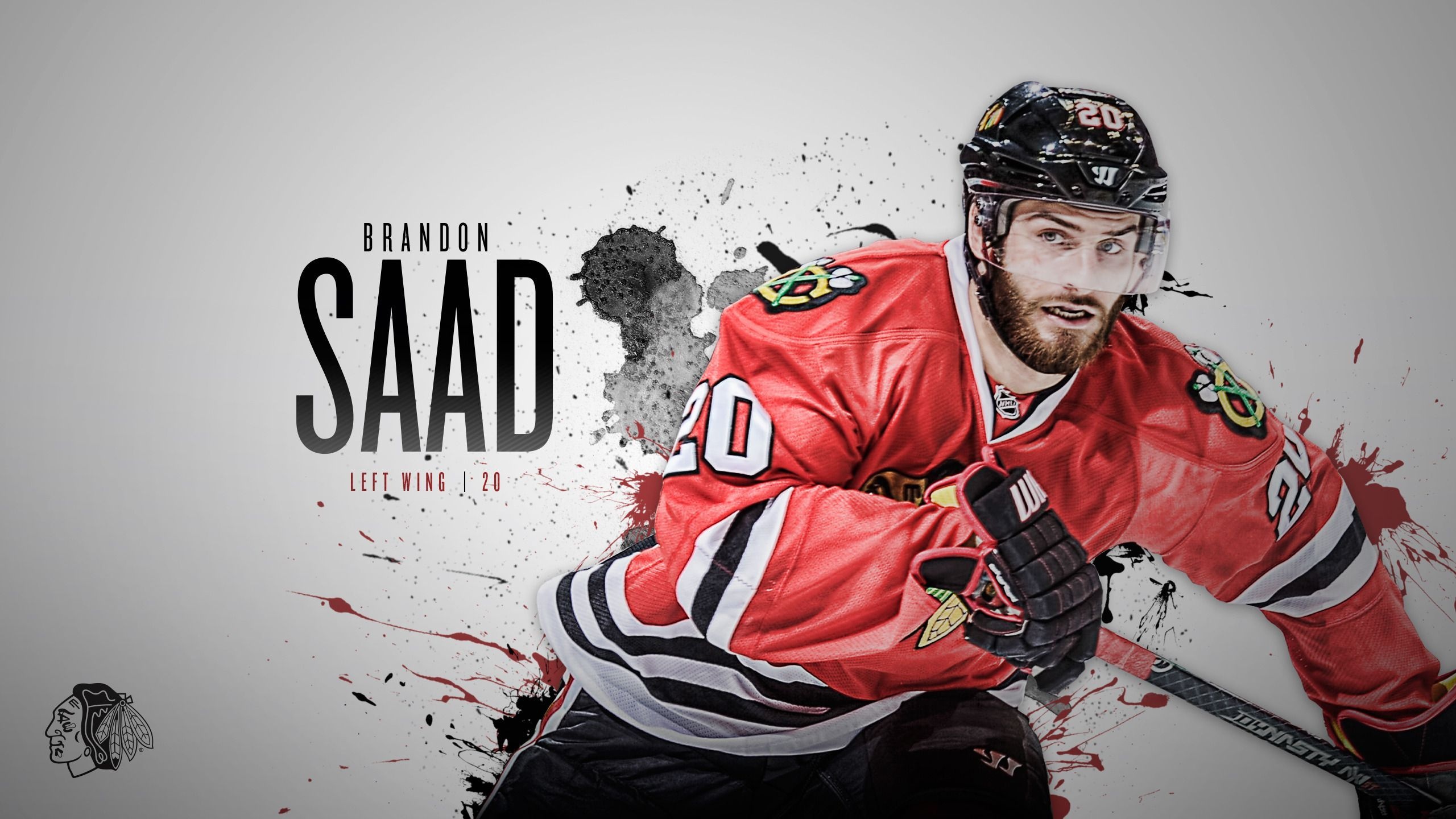 Brandon Saad, Chicago Blackhawks Wallpaper, 2560x1440 HD Desktop