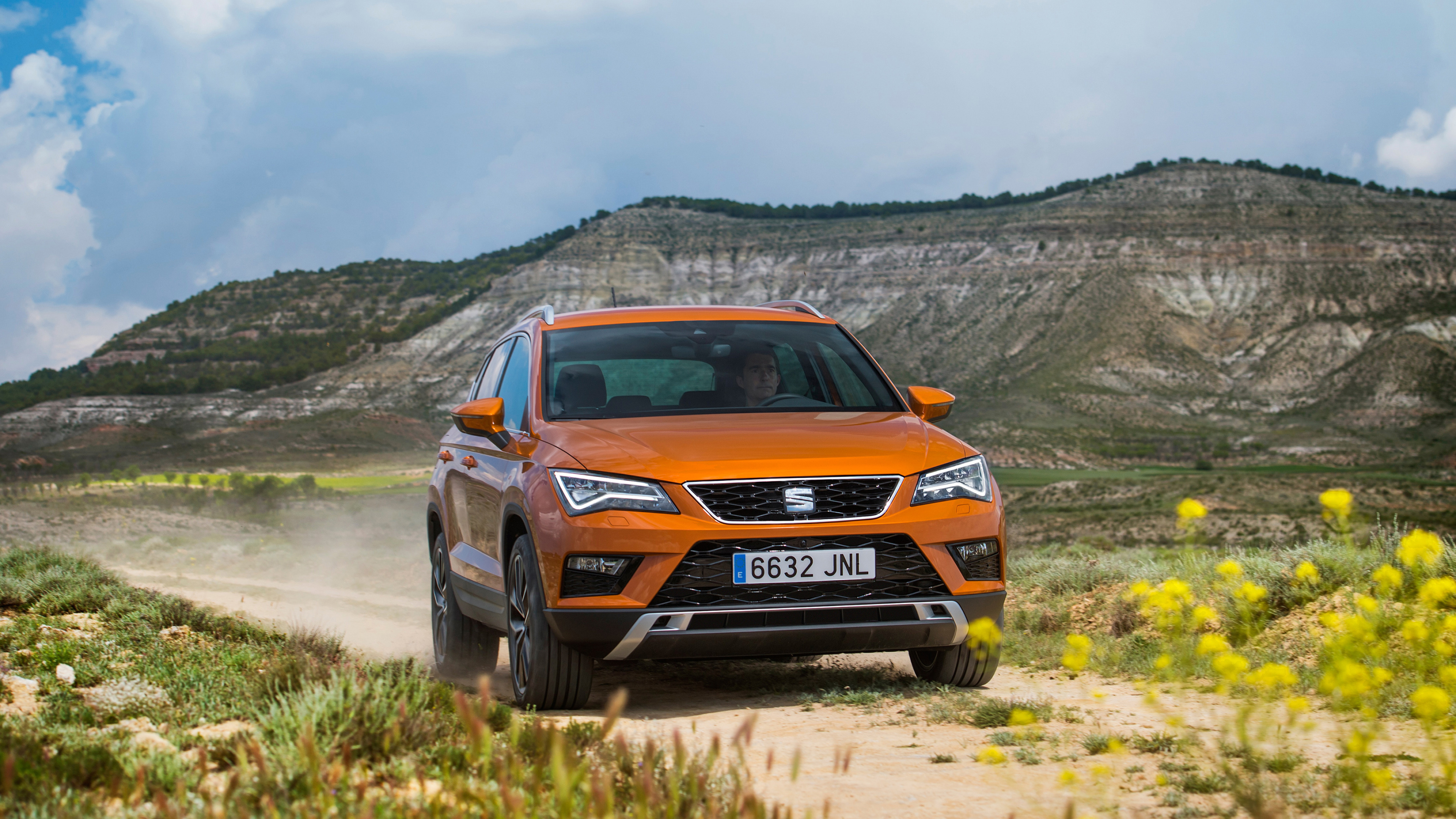 Seat Ateca, SUV dominance, Robust design, Off-road capabilities, 3840x2160 4K Desktop