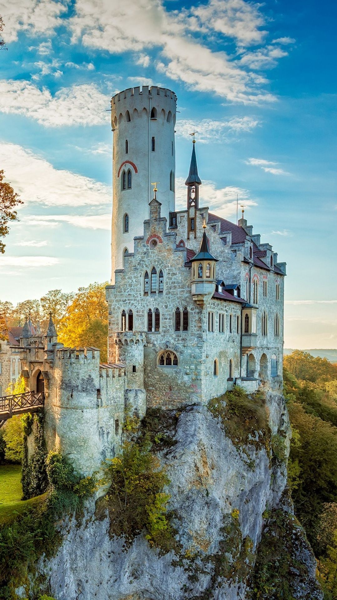 Lichtenstein, Castles Wallpaper, 1080x1920 Full HD Phone