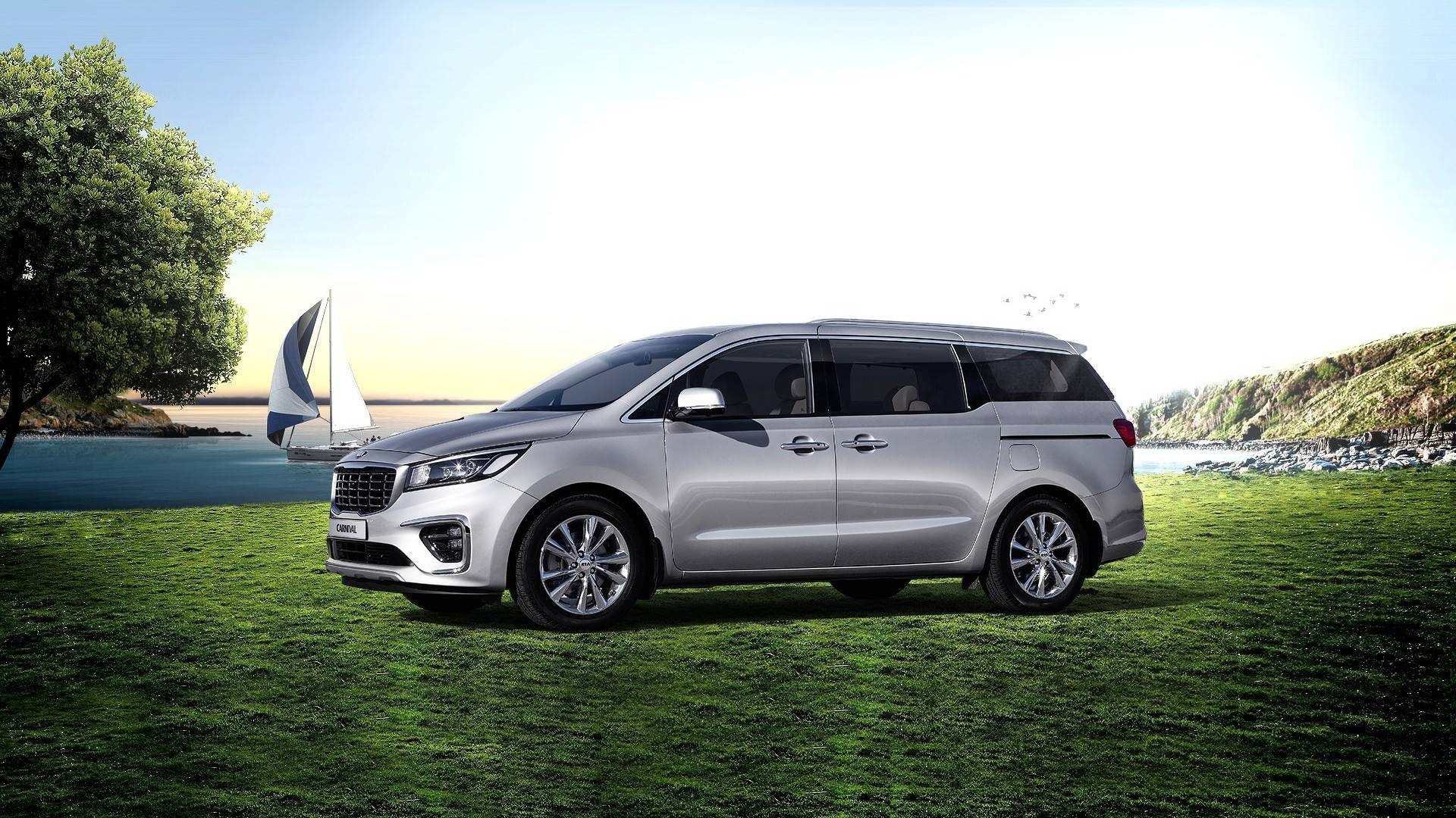 Kia Carnival, Sedona refresh, South Korea preview, Updated allure, 1920x1080 Full HD Desktop