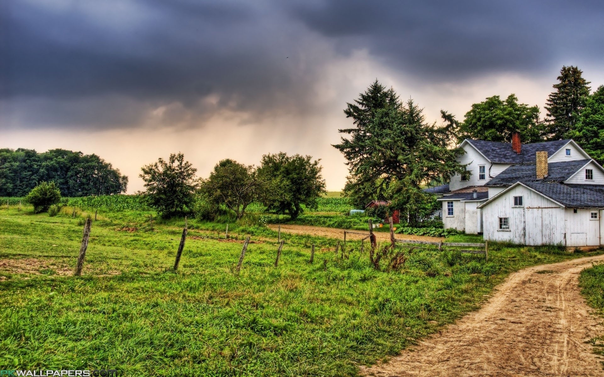 Country house, Peaceful abode, Rural charm, Countryside living, 1920x1200 HD Desktop