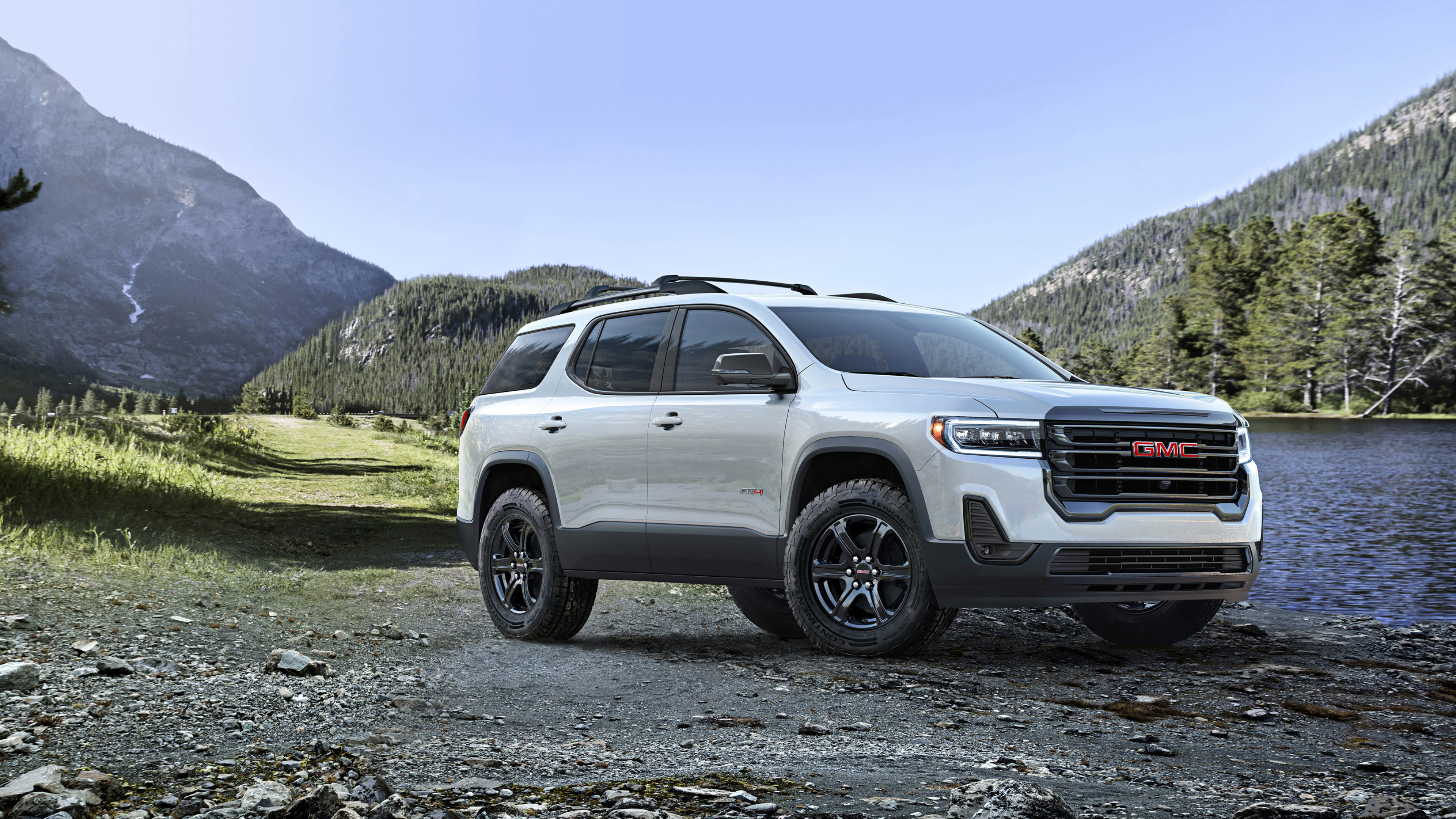 GMC Acadia, Cars desktop wallpapers, Adventurous and rugged, All-terrain exploration, 3840x2160 4K Desktop