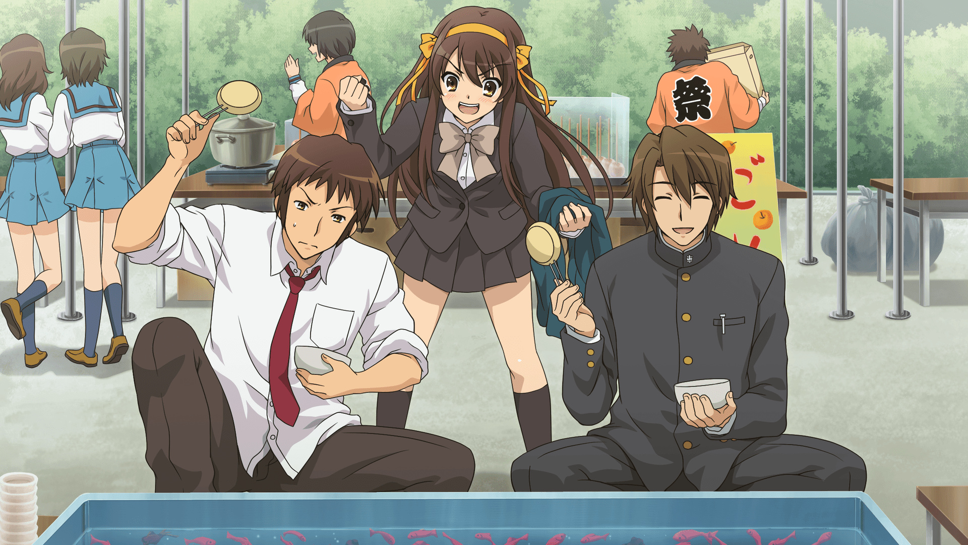 Disappearance of Haruhi Suzumiya, Haruhi Suzumiya Wallpaper, 1920x1080 Full HD Desktop